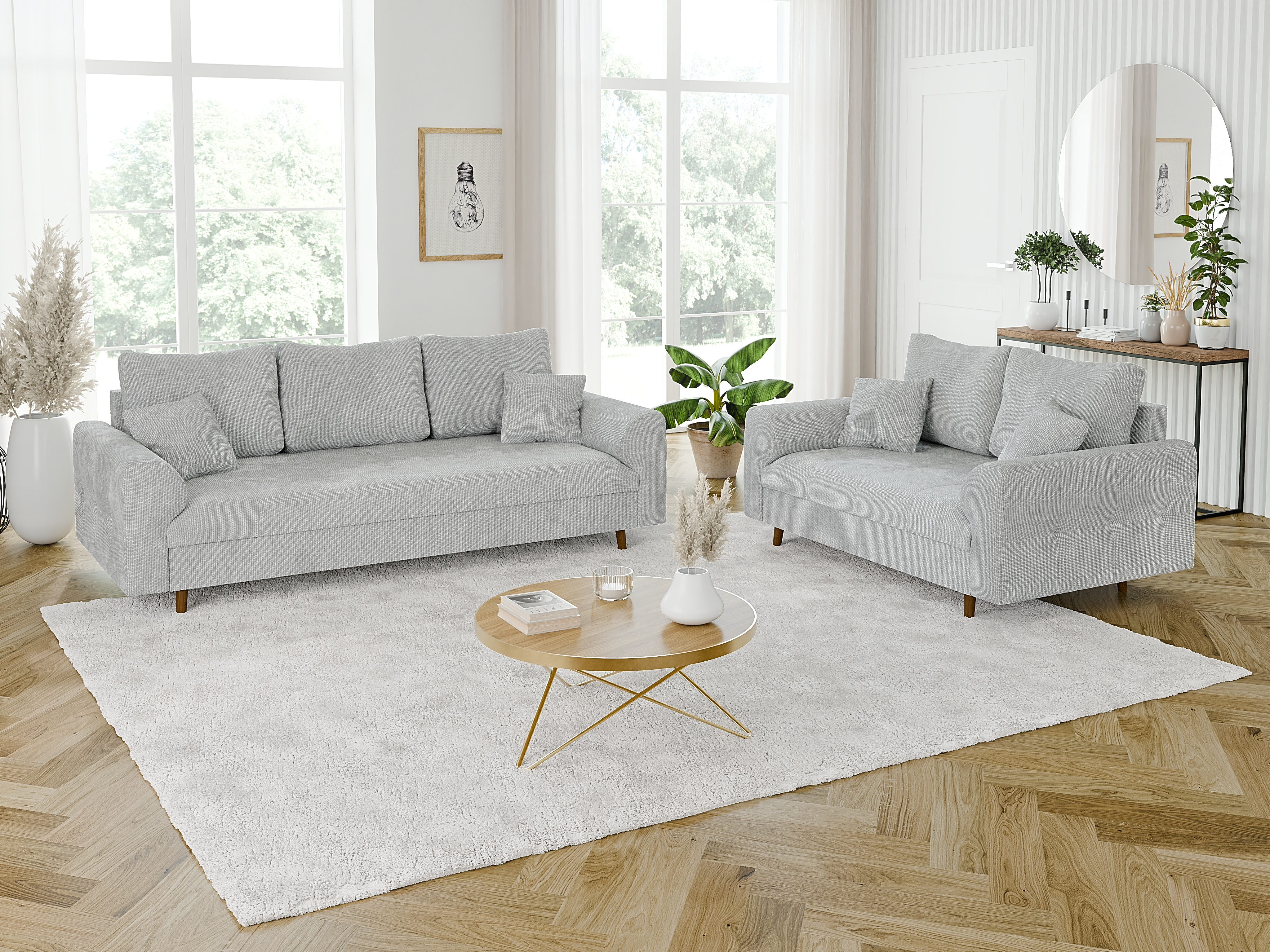 Komplet oblazinjenega pohištva Elbmori 107 (Flow 16)