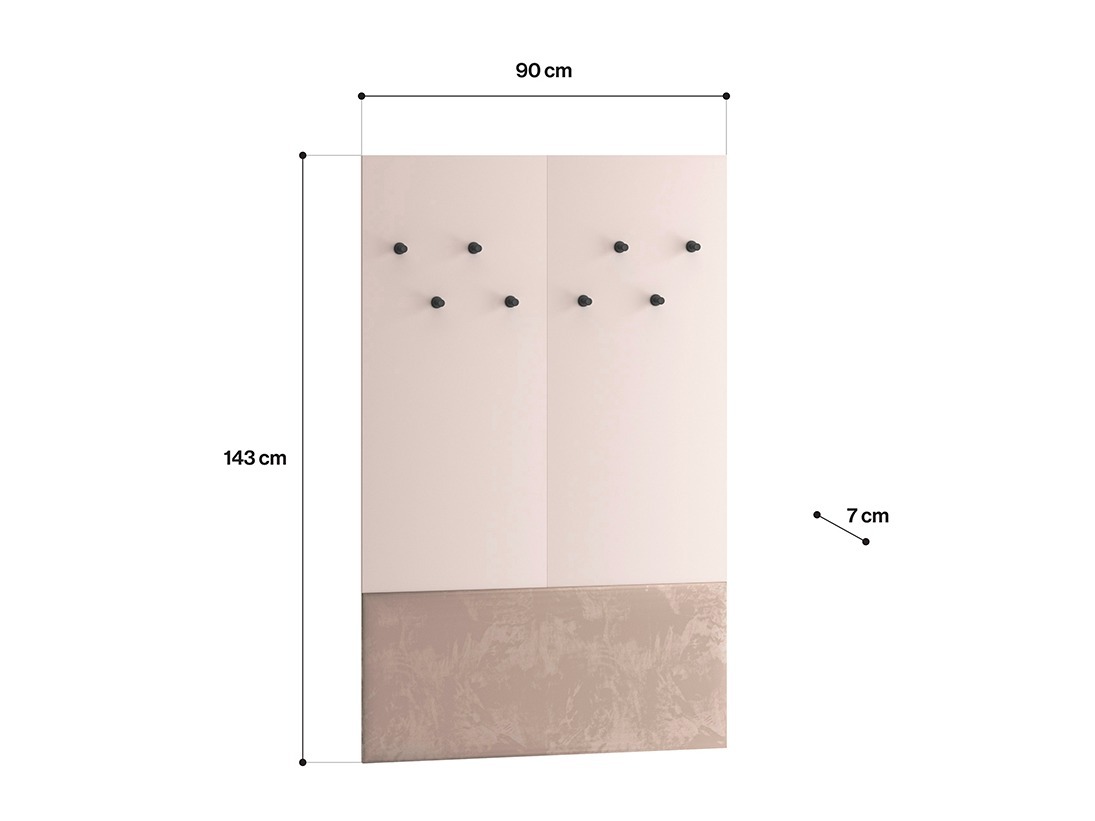 Obešalnik Tivorlo 101