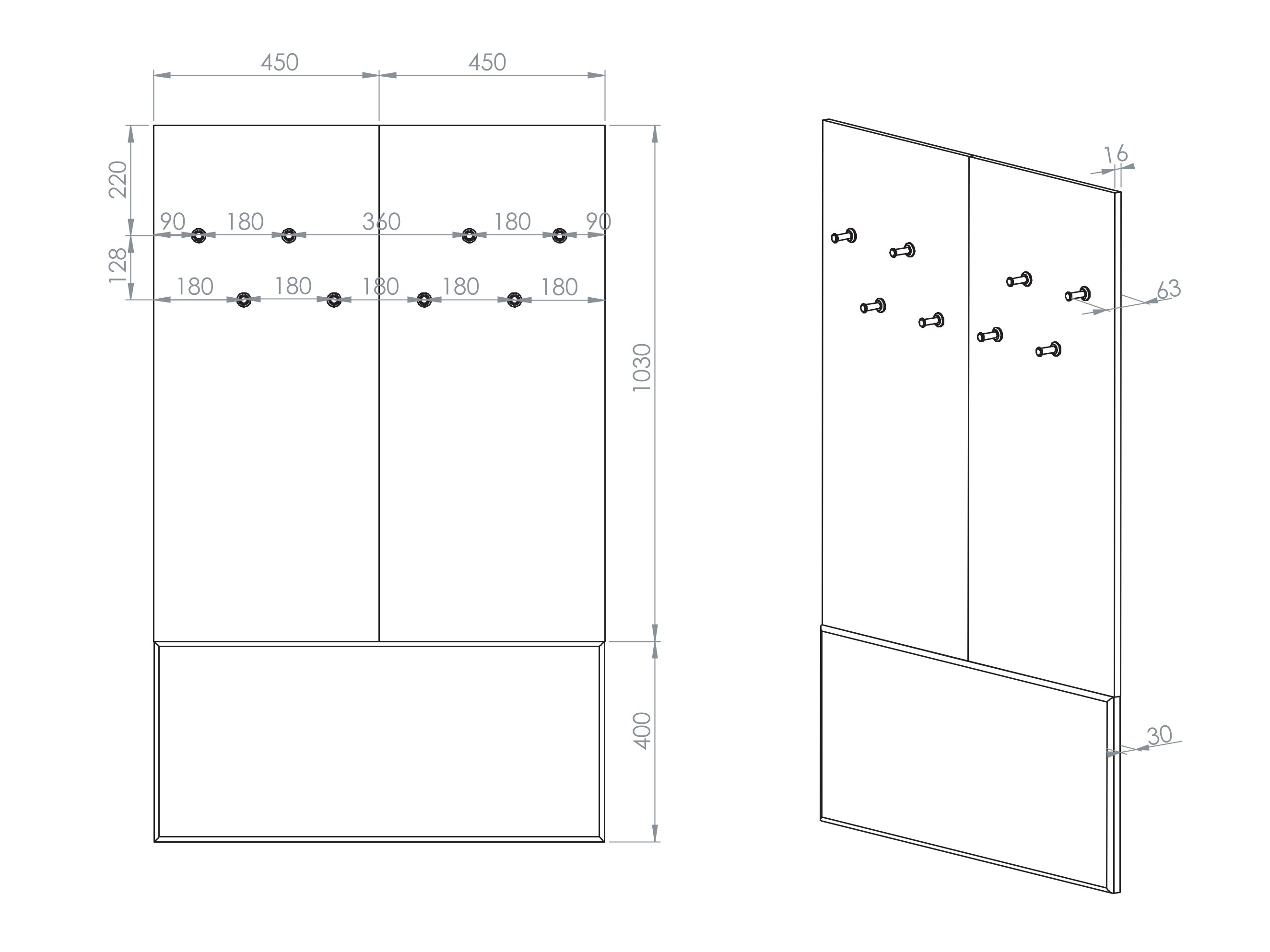 Obešalnik Tivorlo 101