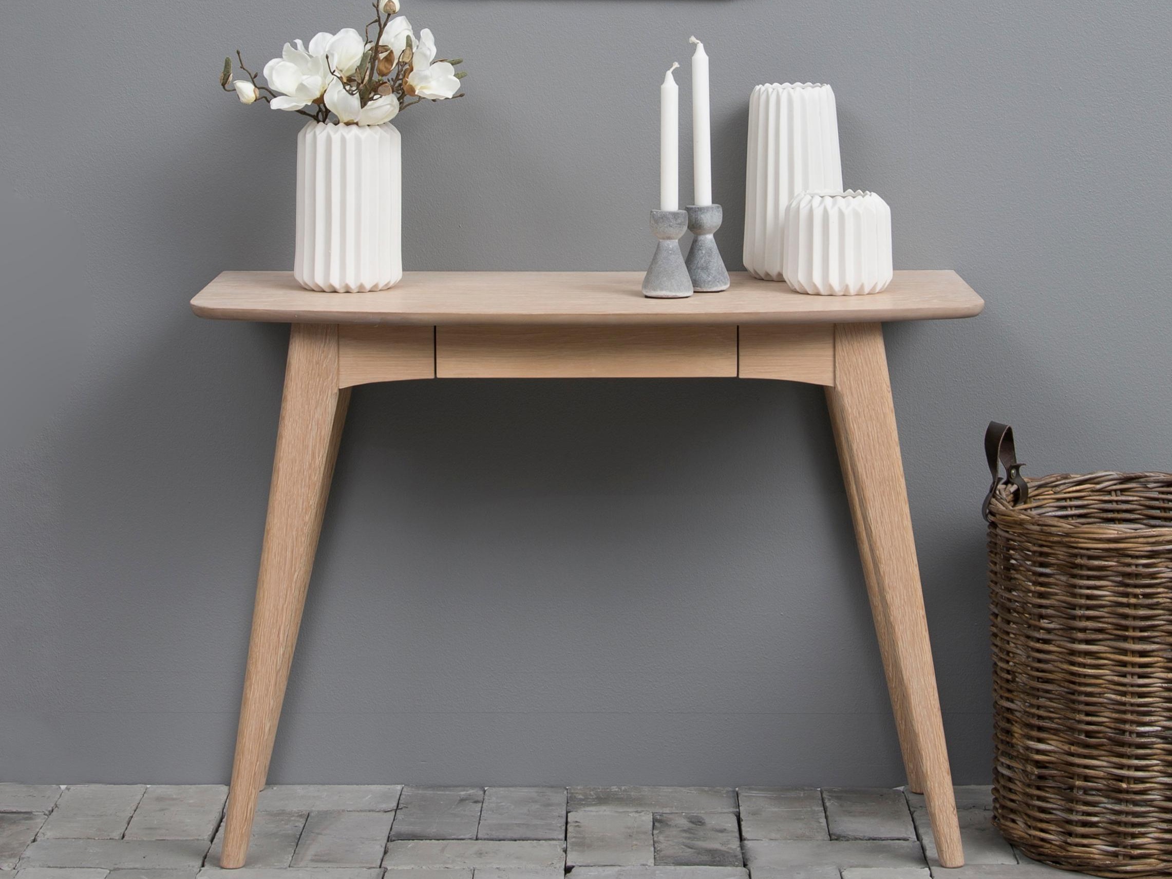 Pisalna miza Norsica 980 (Beljen hrast)