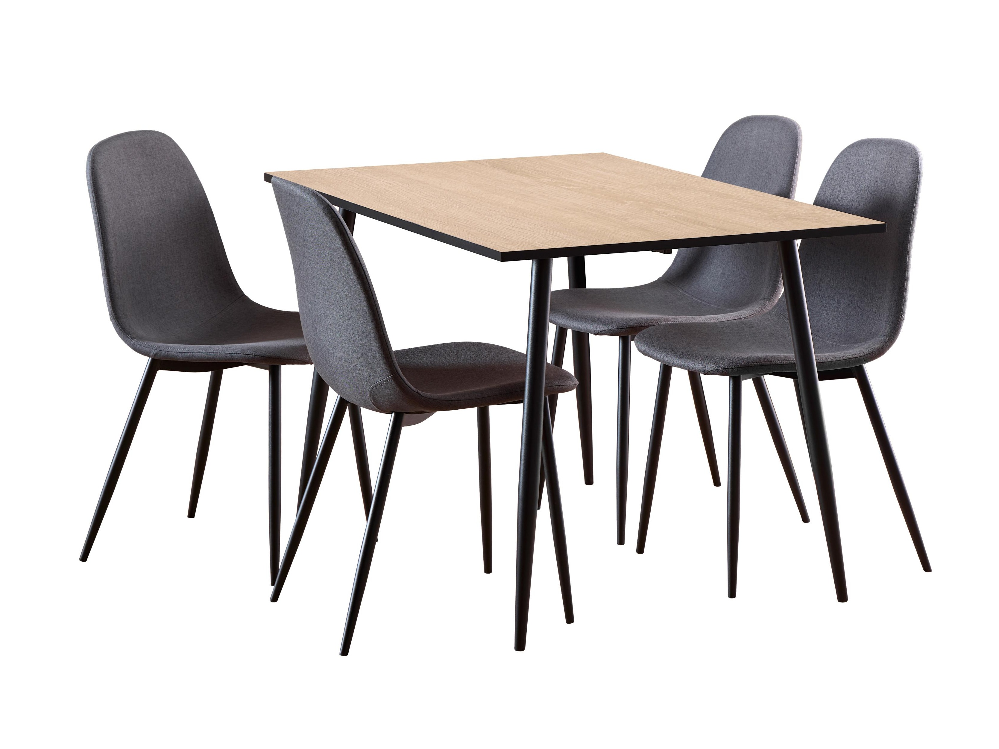 Jedilniški komplet Norsica 985 (Beljen hrast)