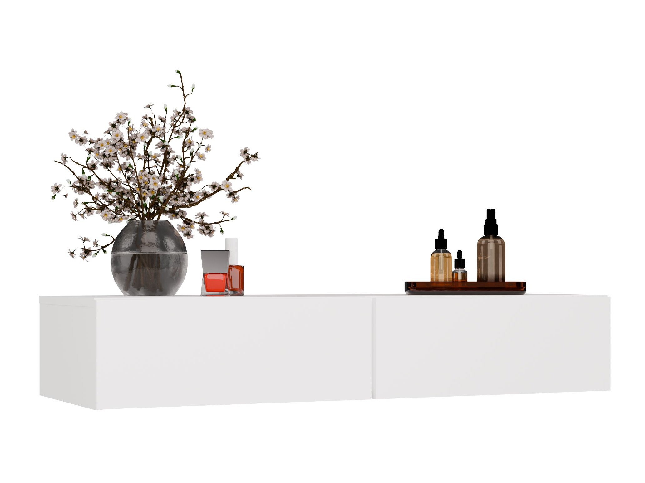 Konzolna miza Mandeville 341 (Bela)