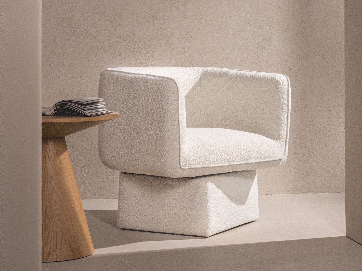 Fotelj Burleson 479 (Bela)