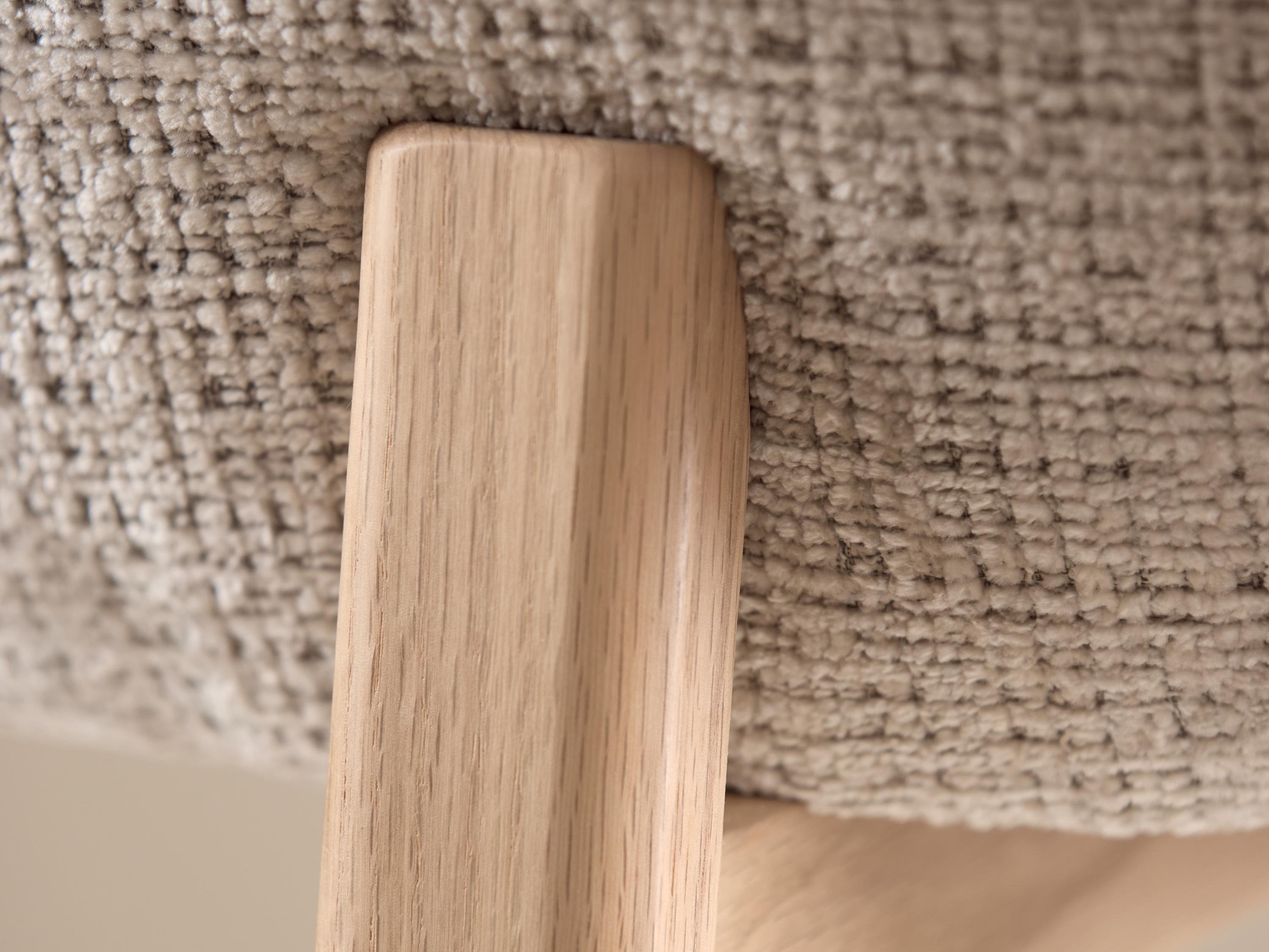 Stol Norsica 1001 (Hrast + Bež)