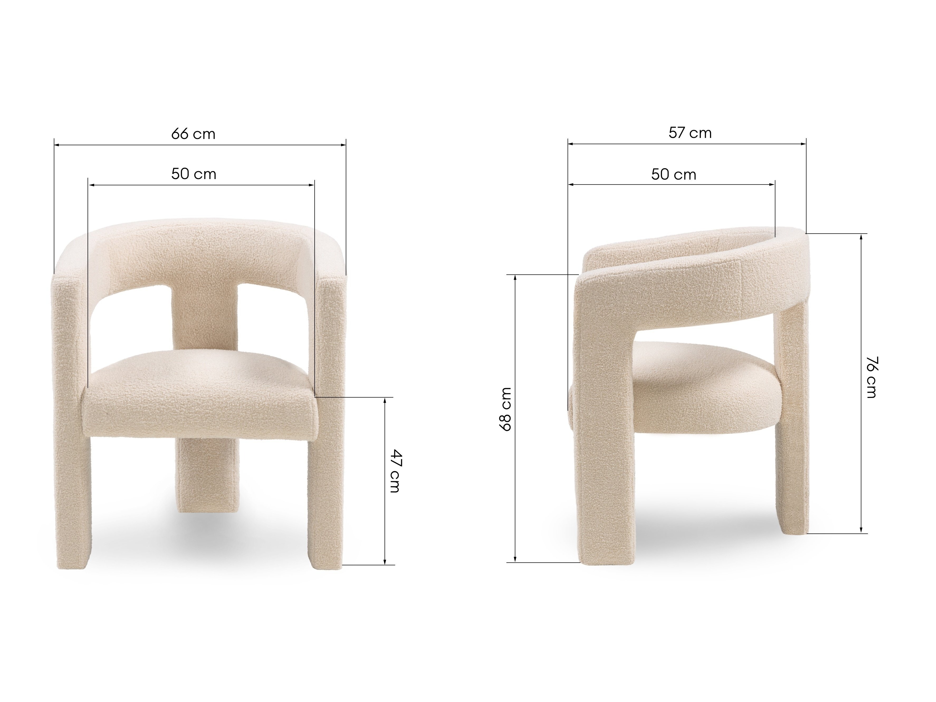 Stol Burleson 126 (Bež)