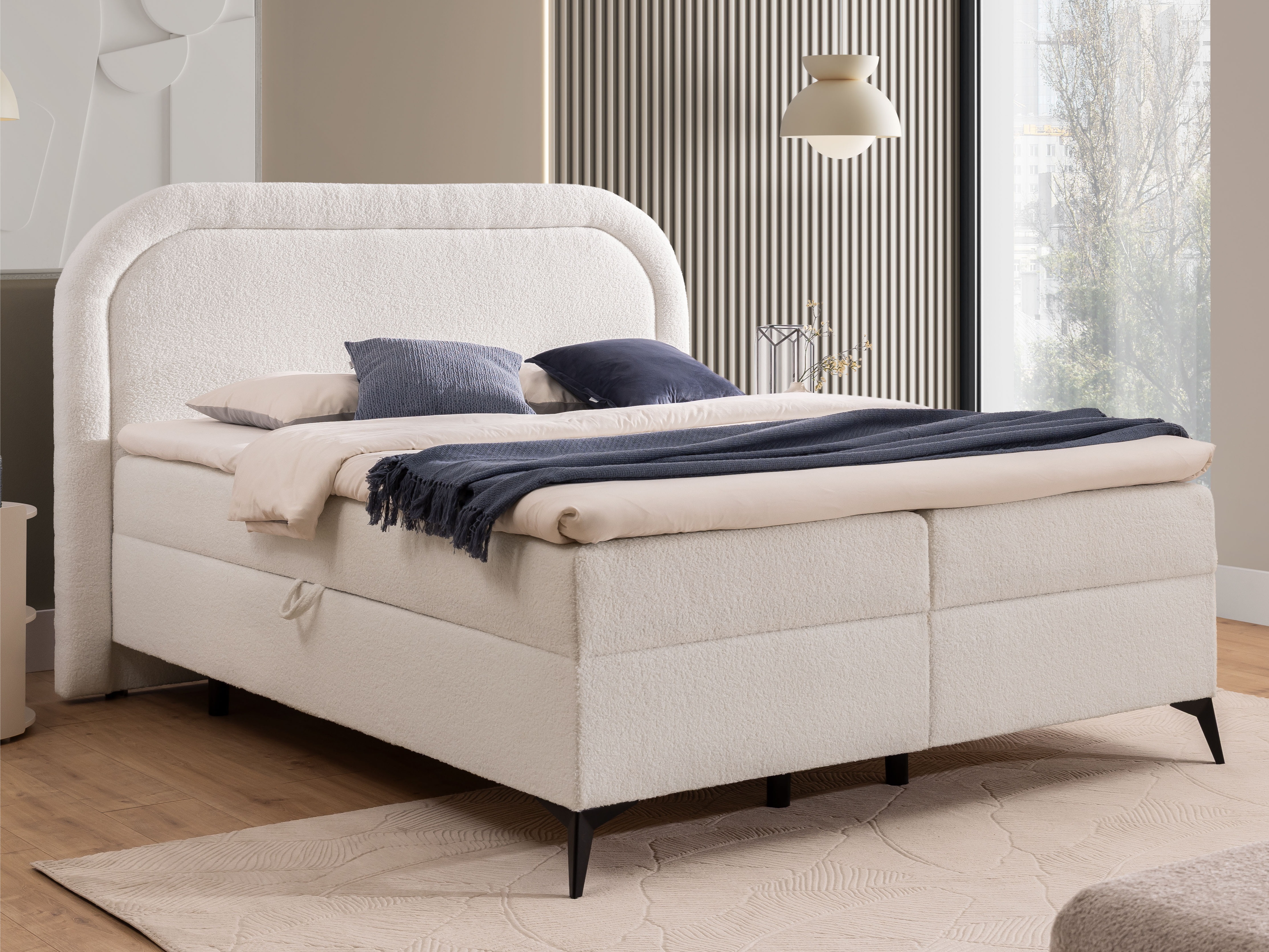 Boxspring postelja Rocklin 115 (Quelle 01)