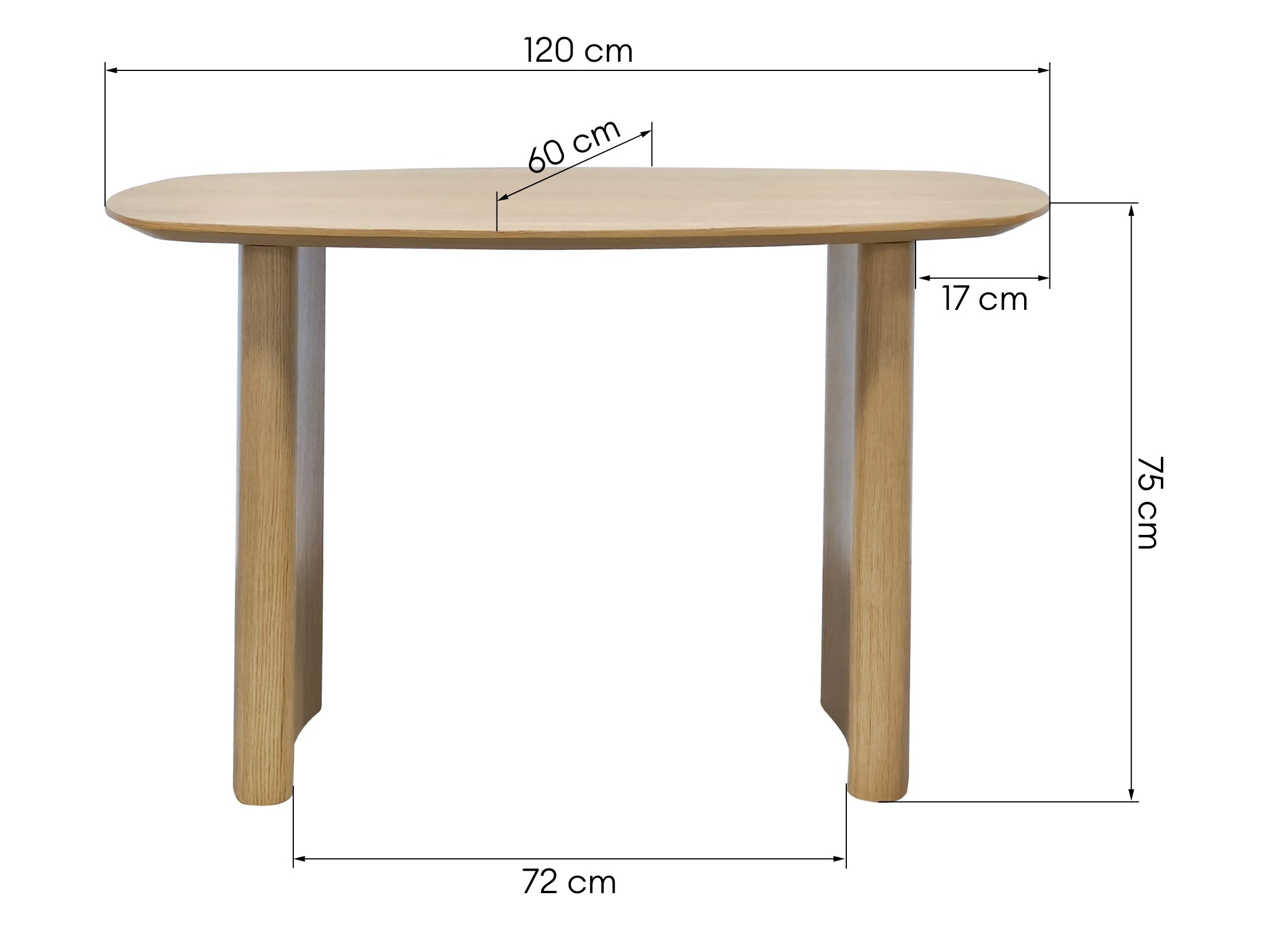 Miza Burleson 491 (Hrast)