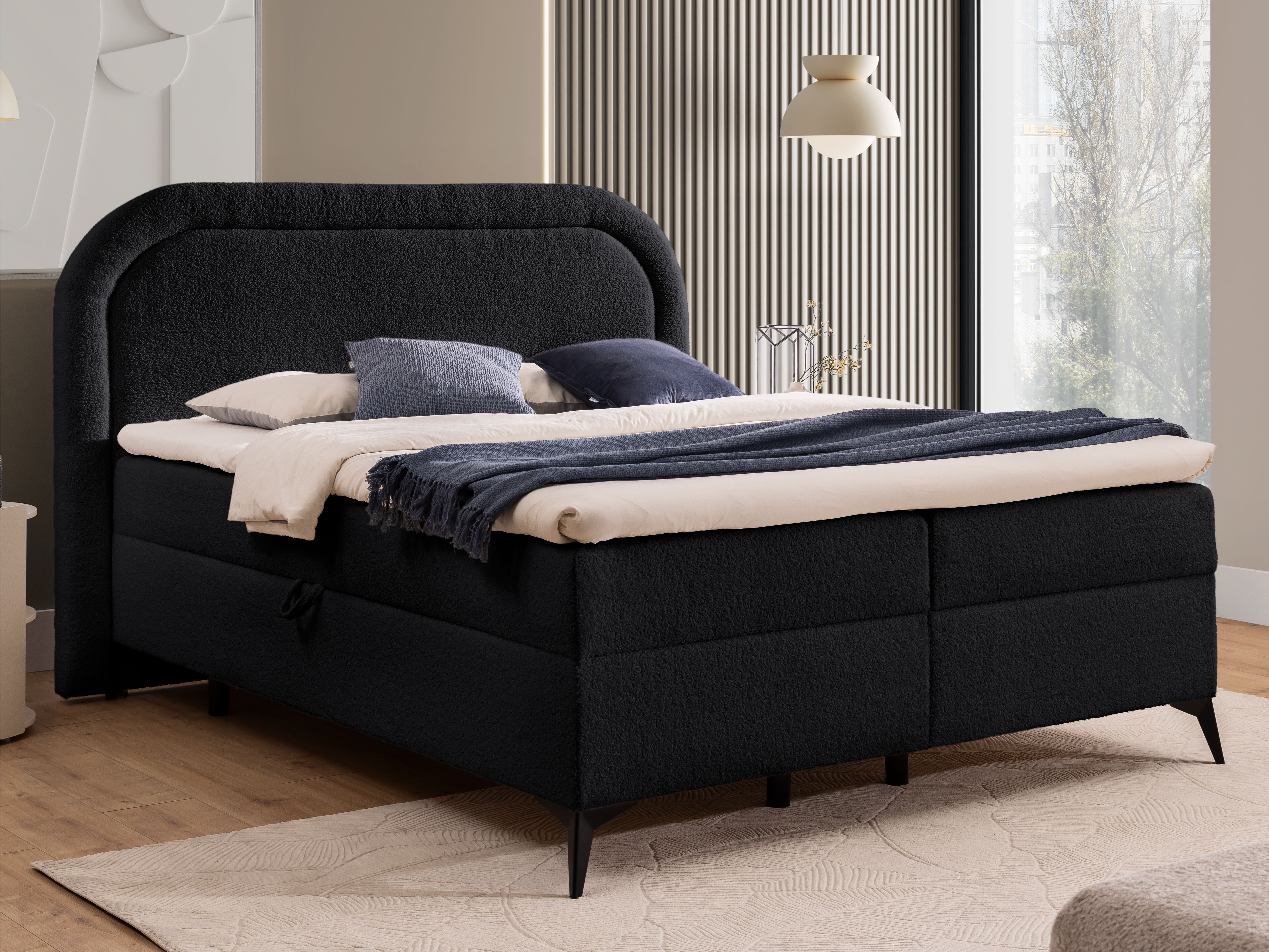 Boxspring postelja Rocklin 115 (Quelle 100)