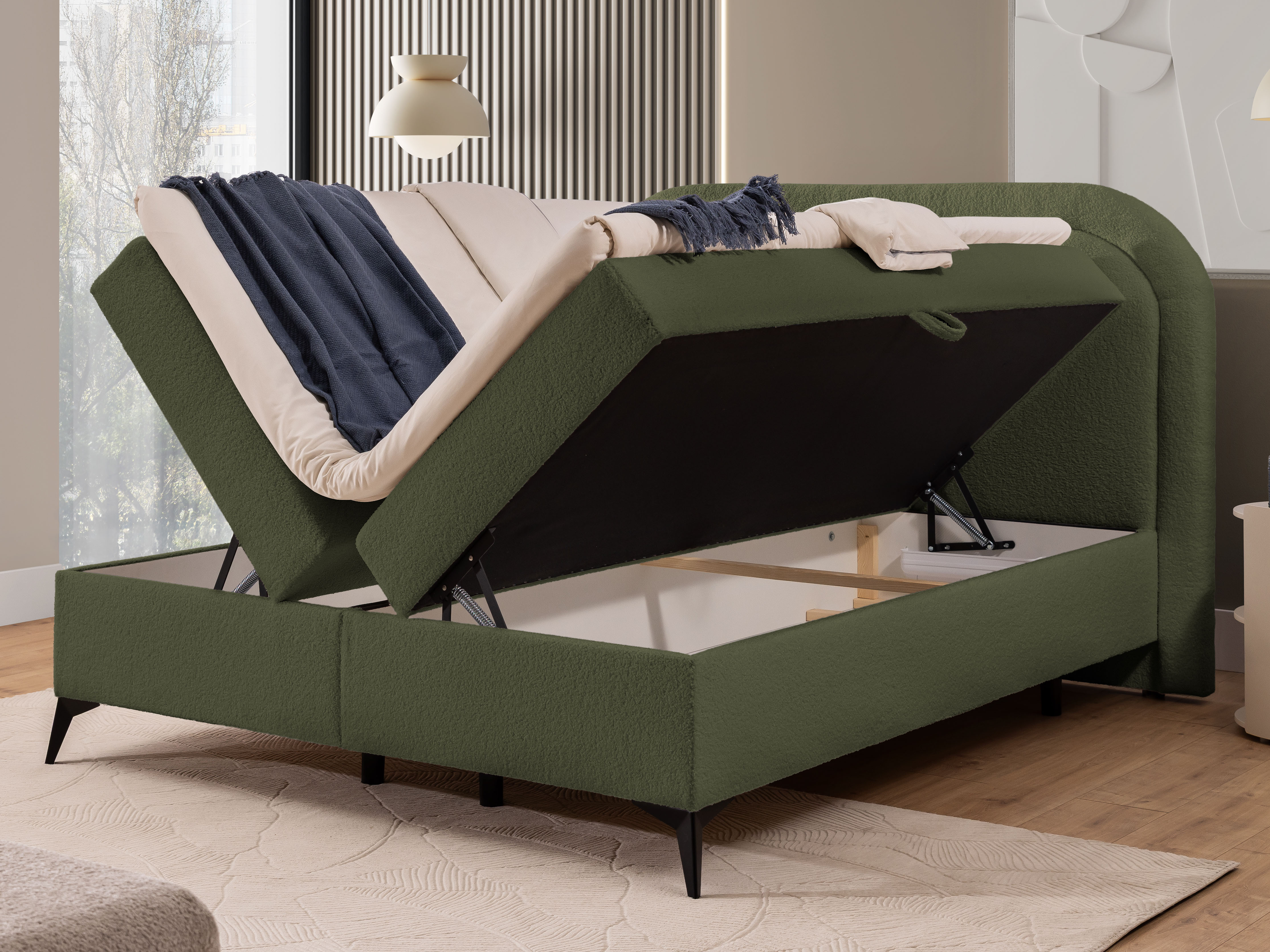 Boxspring postelja Rocklin 115 (Quelle 37)
