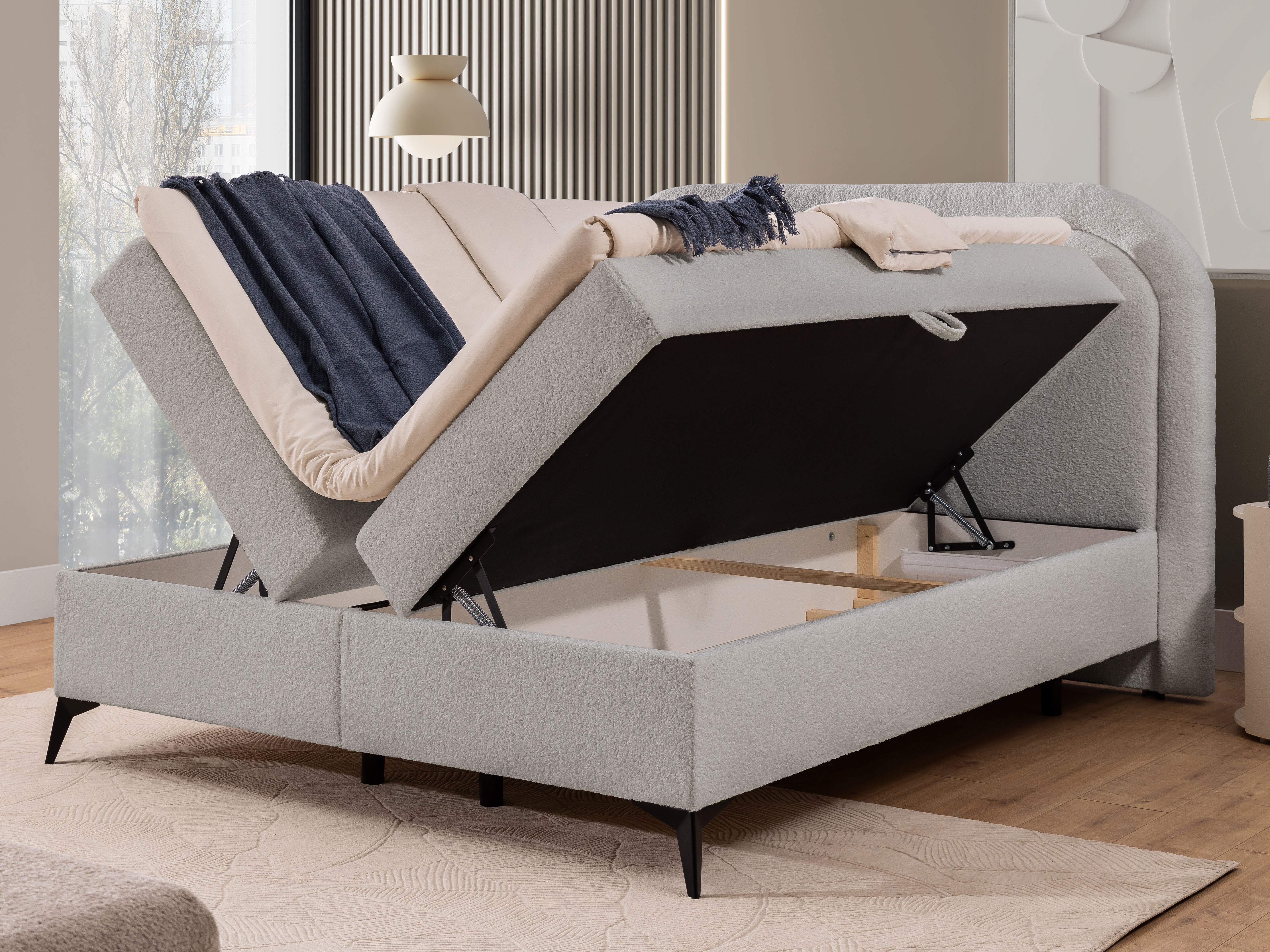 Boxspring postelja Rocklin 115 (Quelle 83)