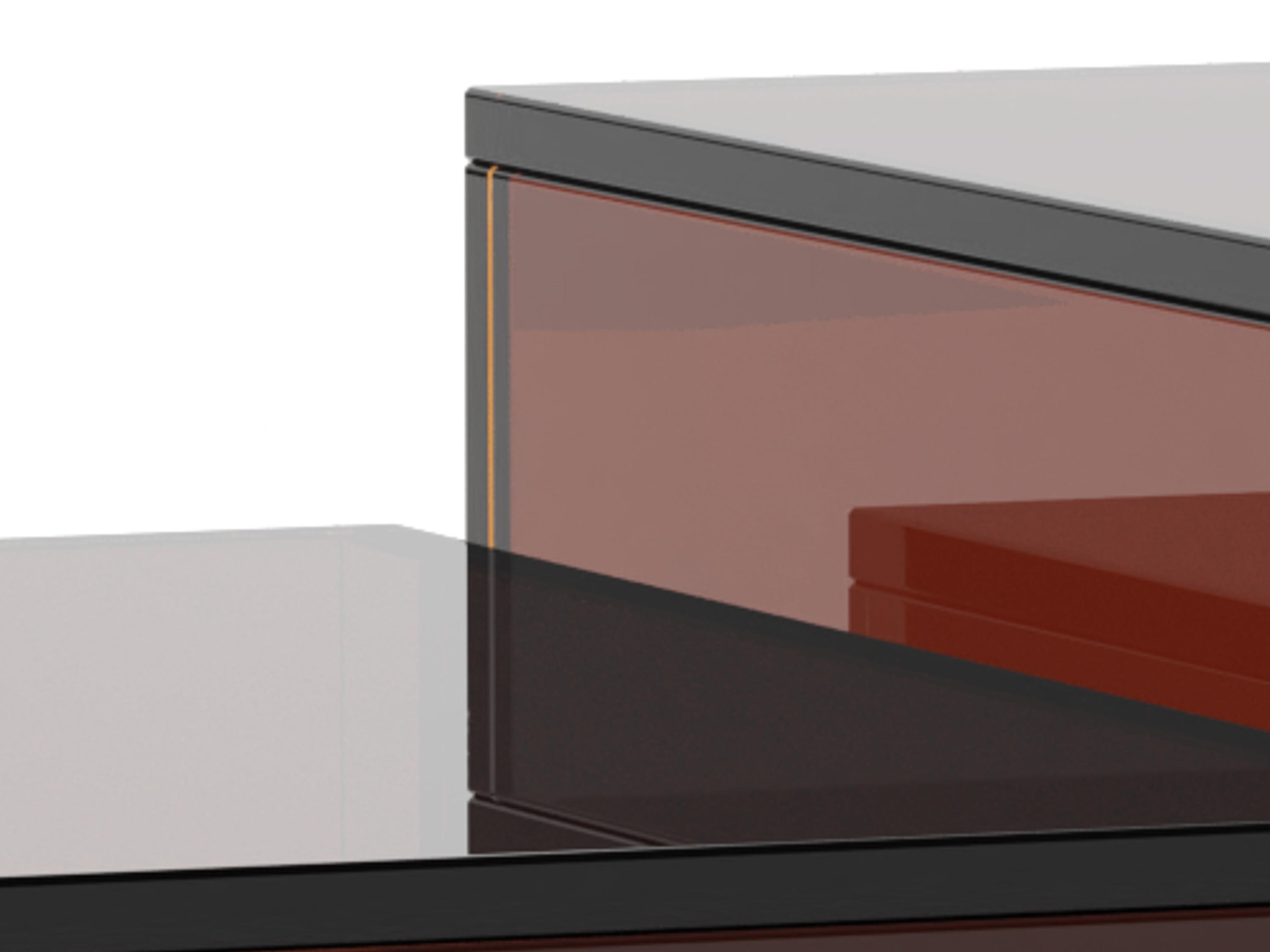 Komplet klubskih mizic Norsica 1007 (Rjava)