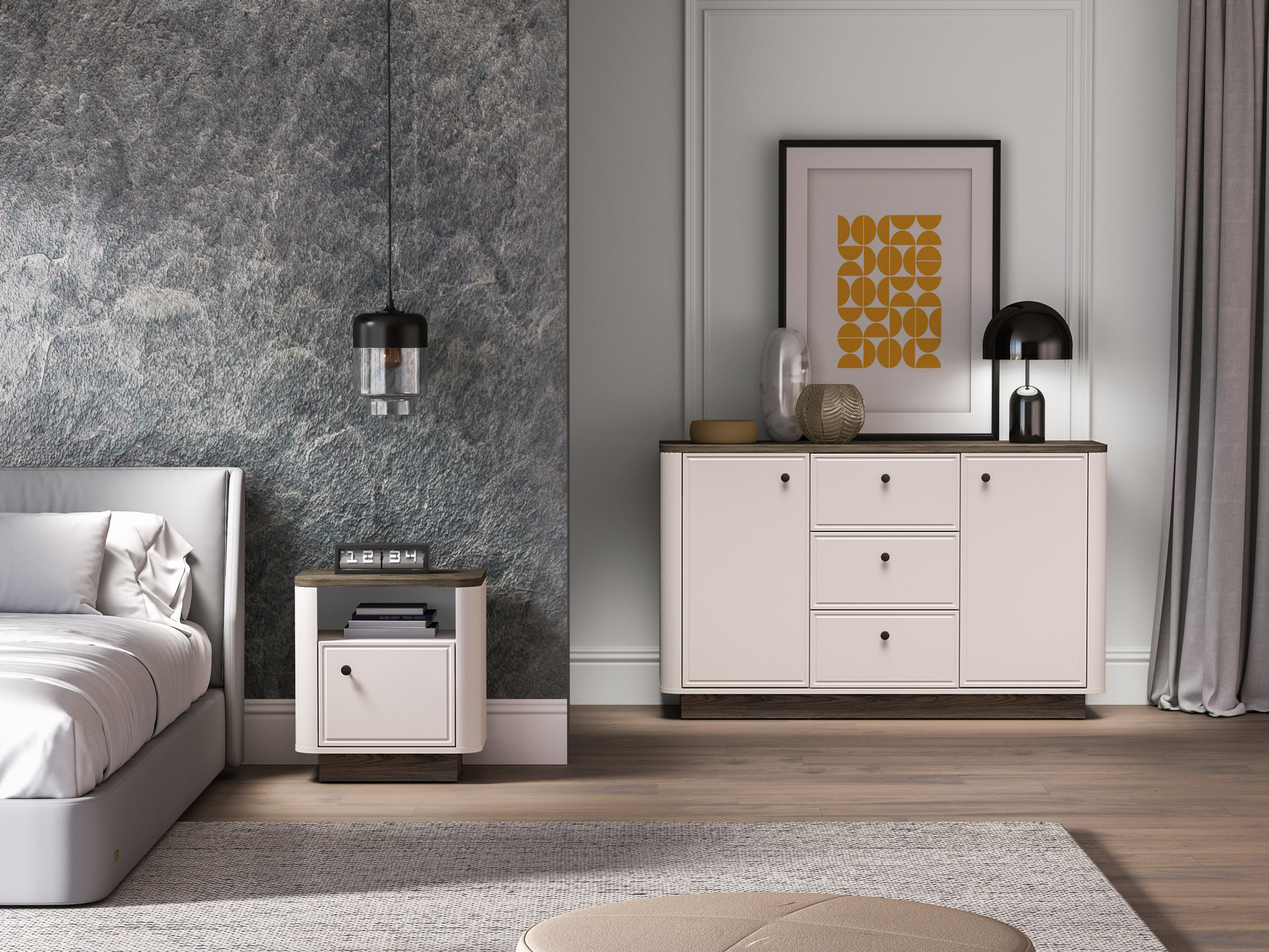 Nočna omarica Cavrome 107