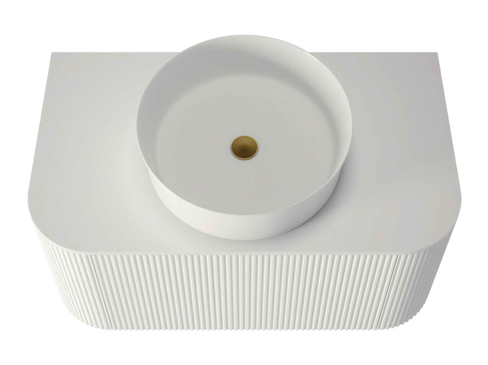 Viseča kopalniška omarica za umivalnik Burleson 505