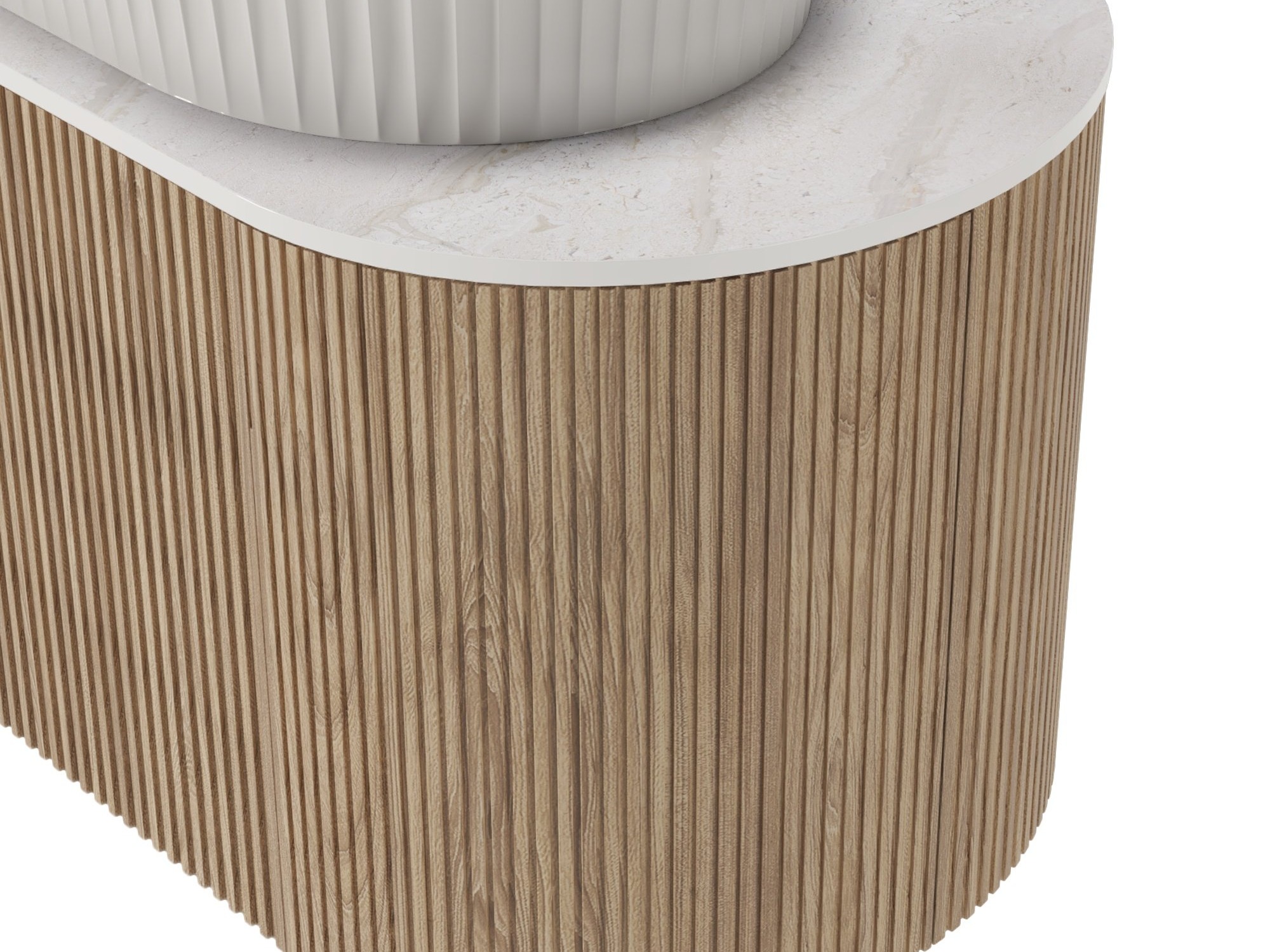 Viseča kopalniška omarica za umivalnik Burleson 506