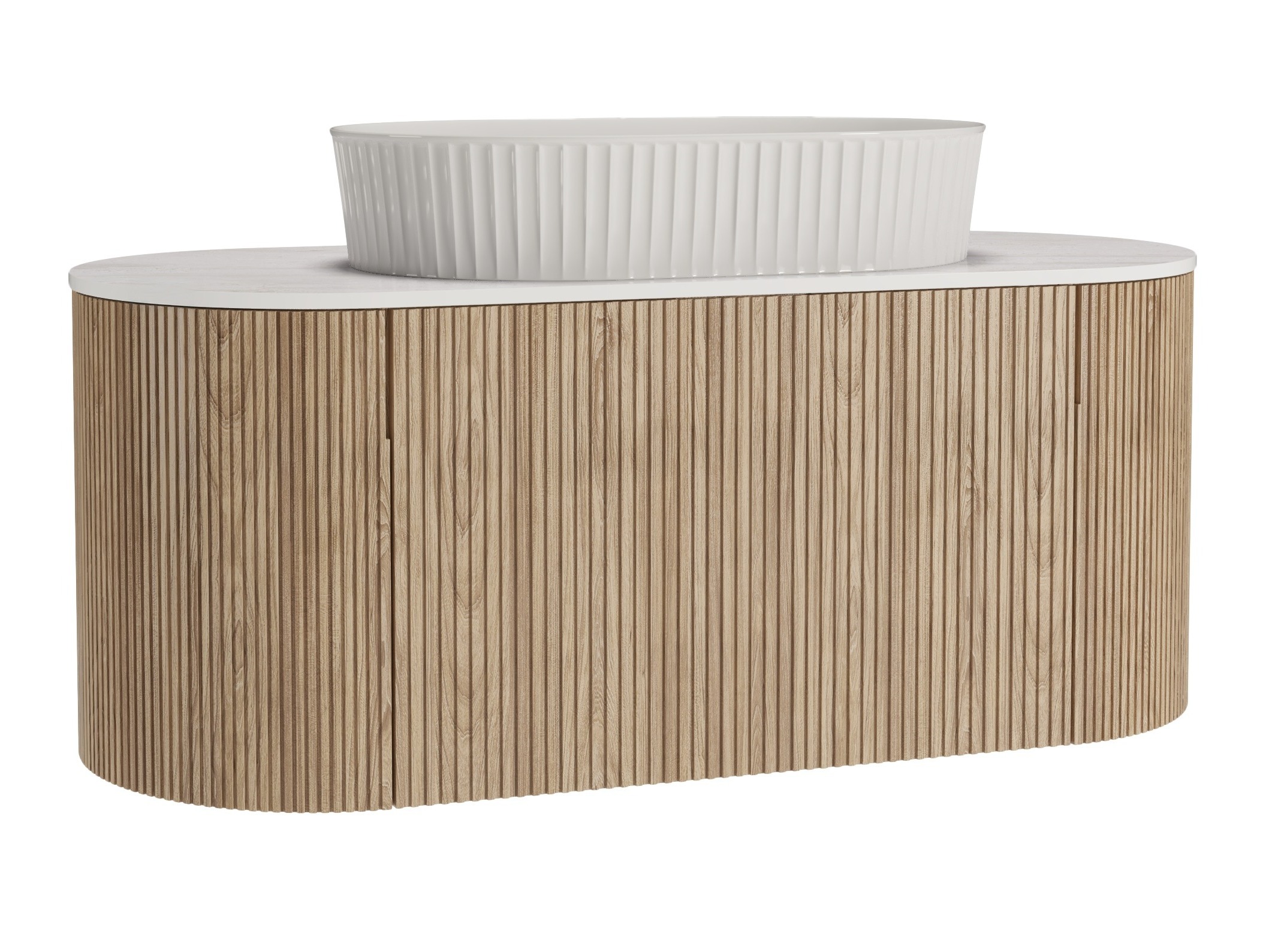 Viseča kopalniška omarica za umivalnik Burleson 507