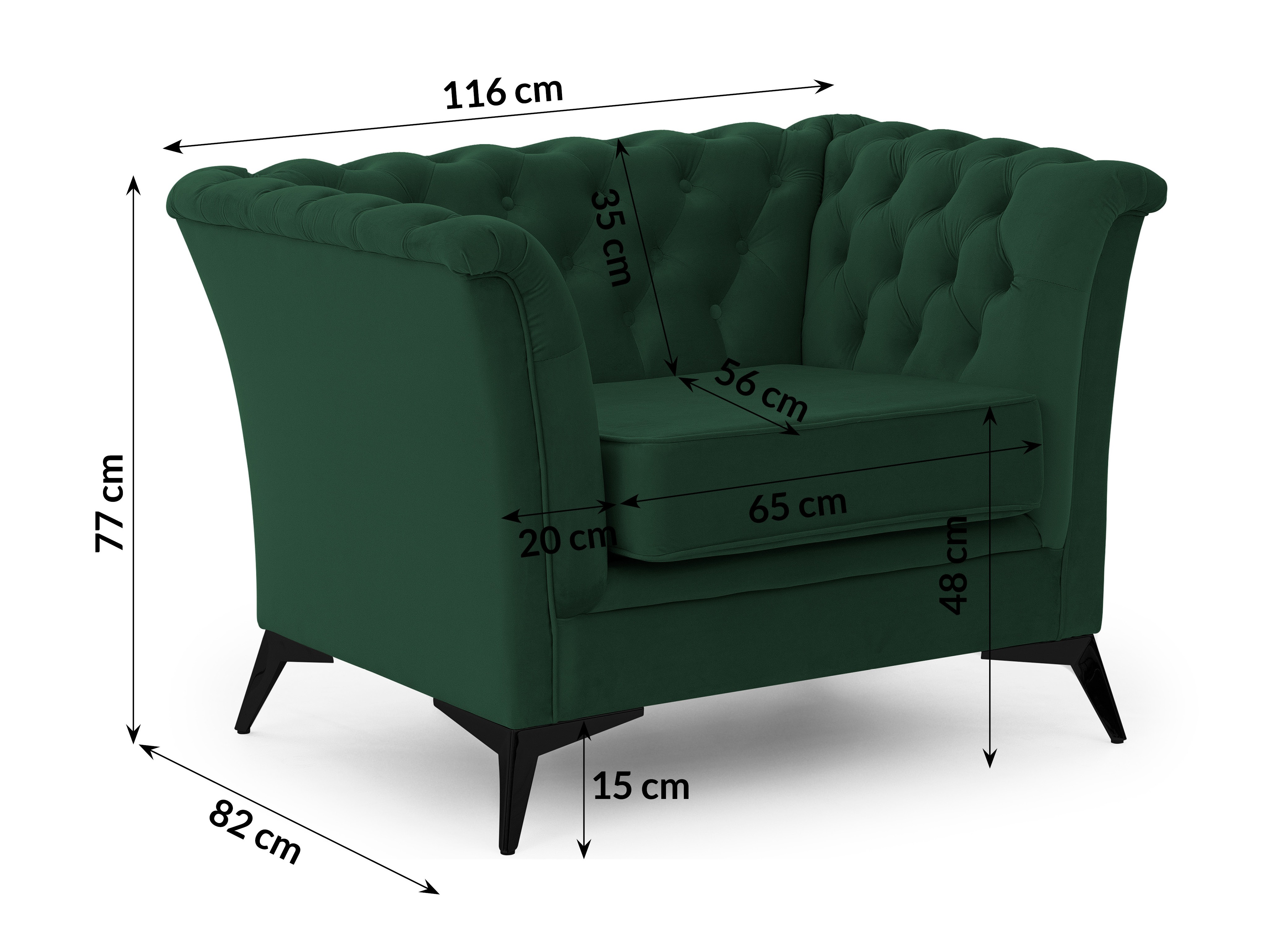 Fotelj Rocklin 118 (Riviera 38)