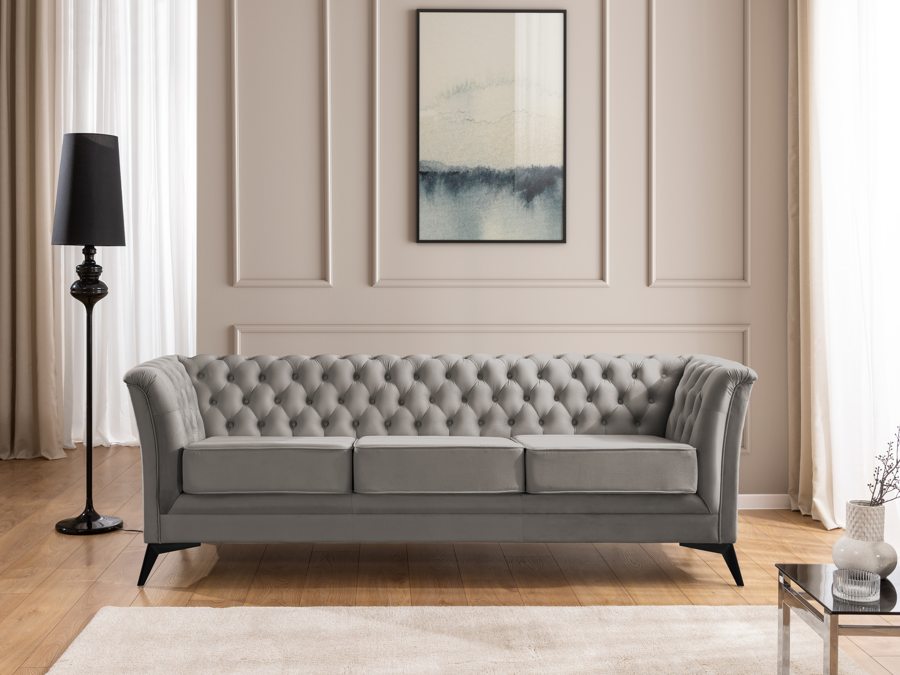 Kavč chesterfield Rocklin 120 (Riviera 91)