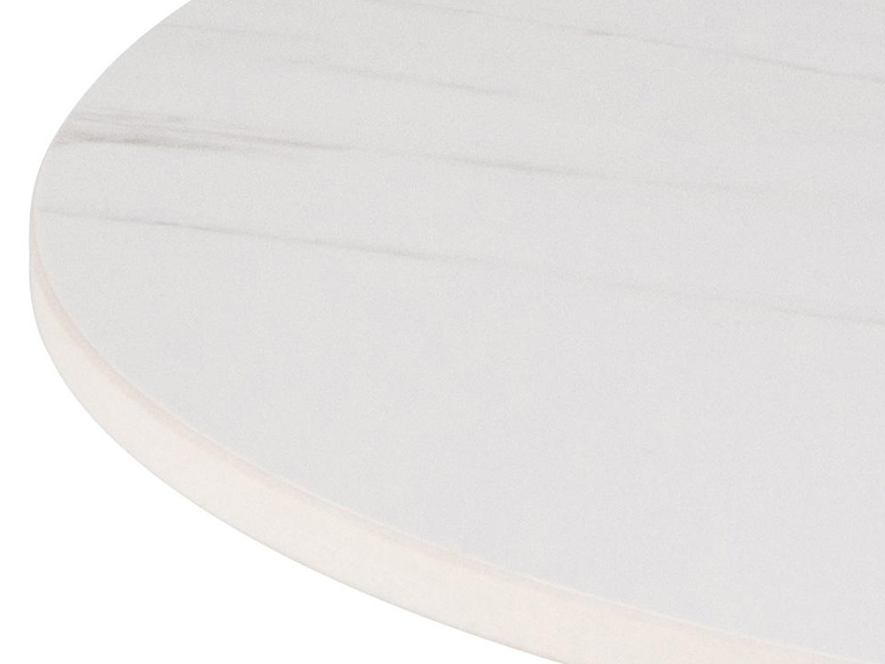 Klubska mizica Norsica 742 (Beli marmor)