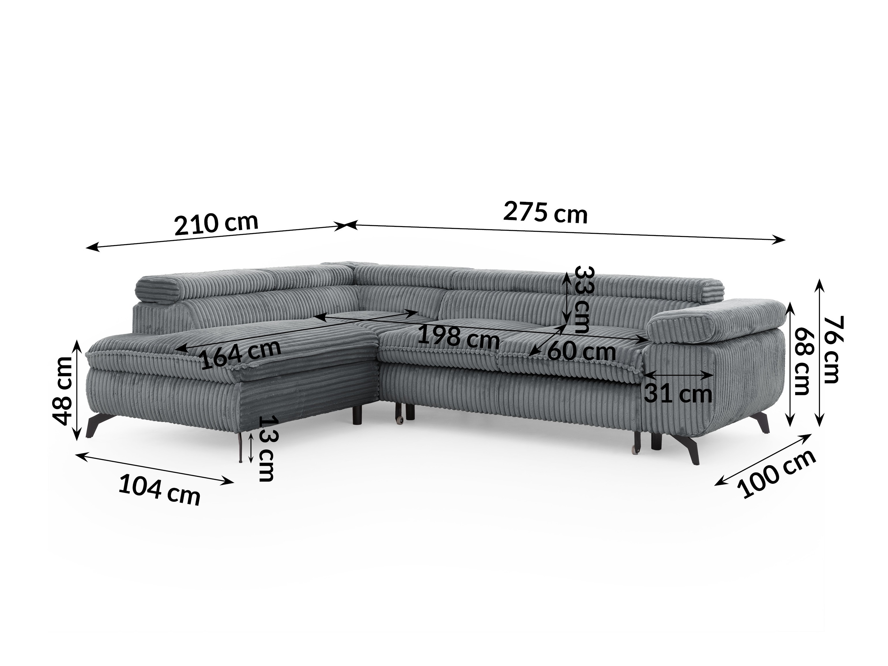 Kotna garnitura Rocklin 122 (Tilia 90)