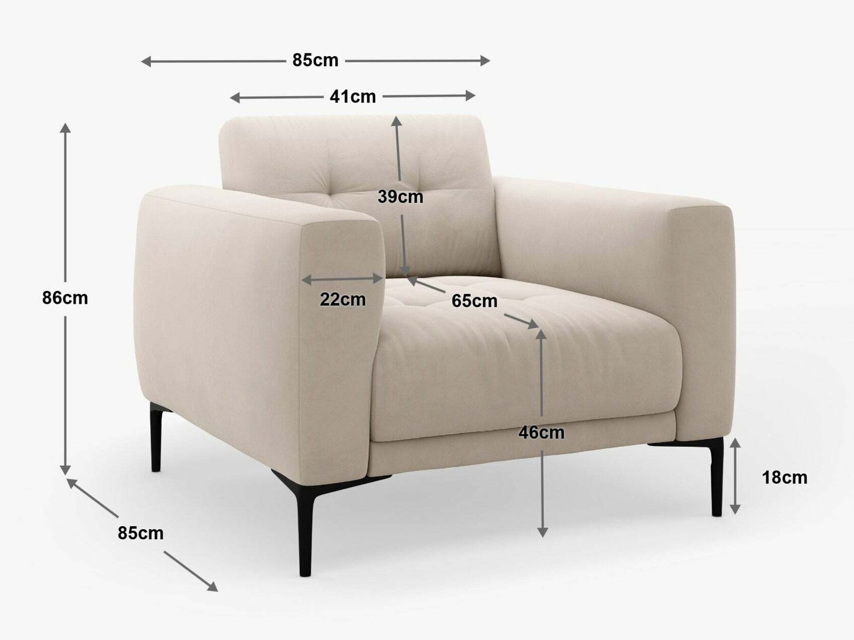 Fotelj Sermoro 108 (Sorella 89)