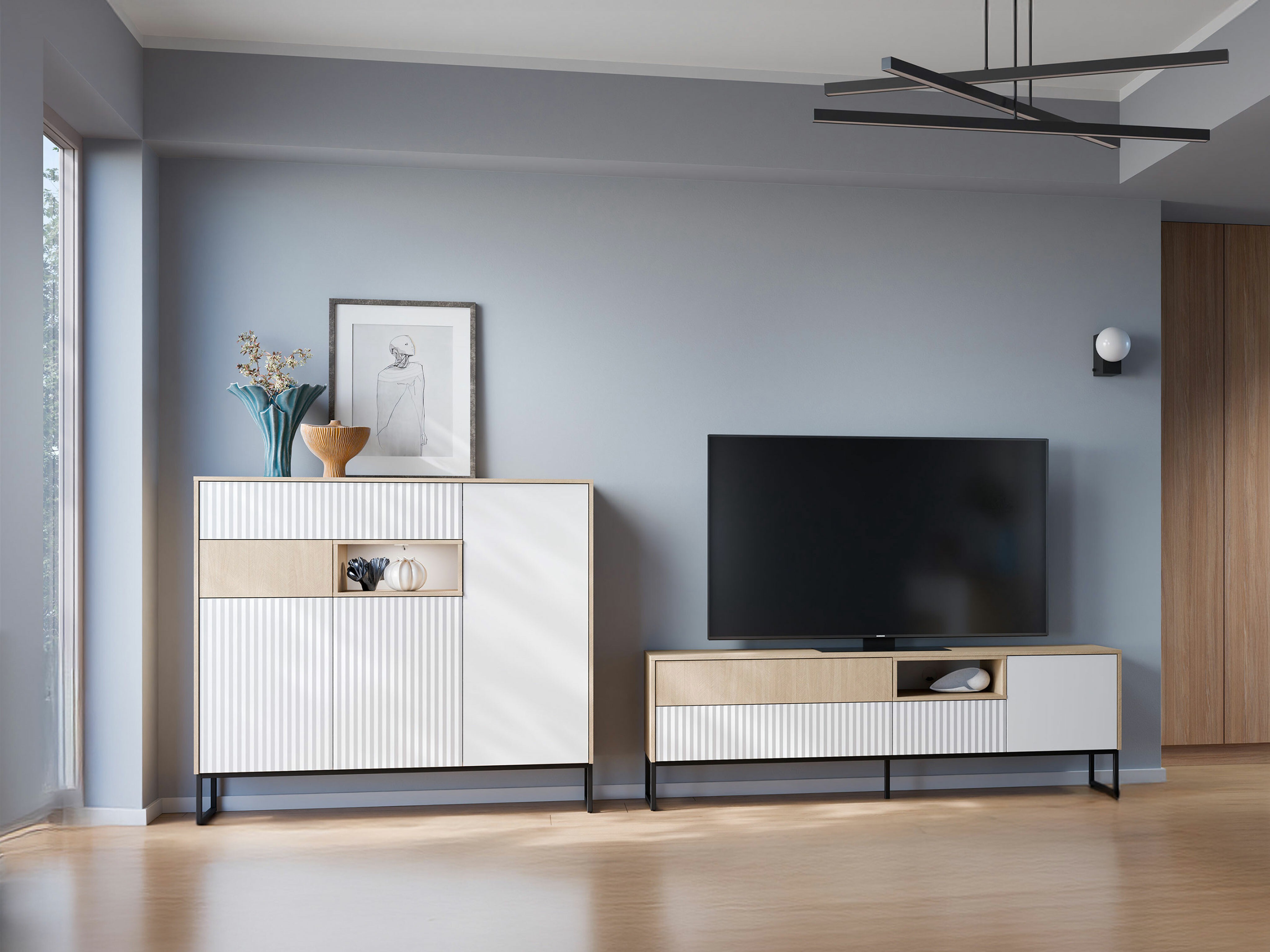 Komplet za dnevno sobo Balbenu 104 (Ne)