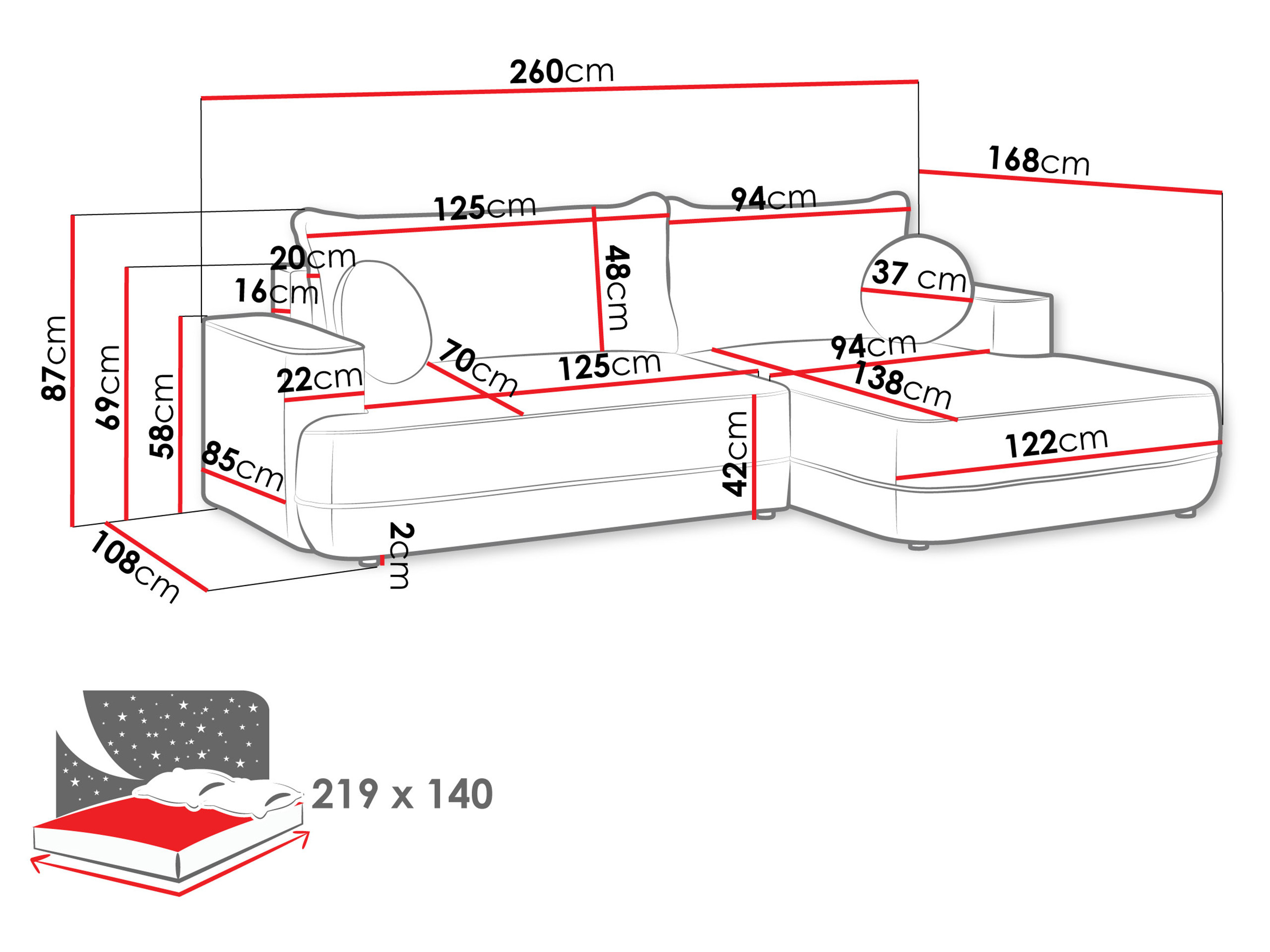 Kotna garnitura Magal I (Velo 623)