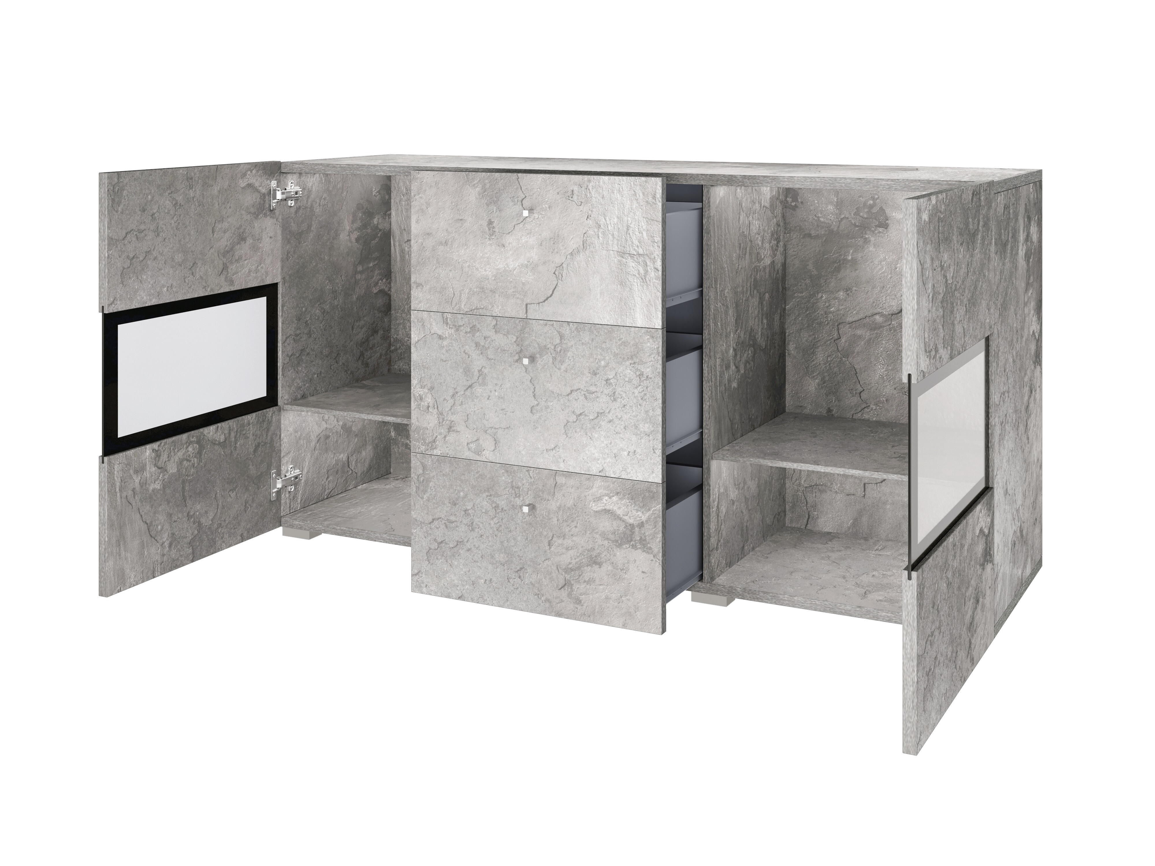 Komplet za dnevno sobo Serodeu 104 (Beton)