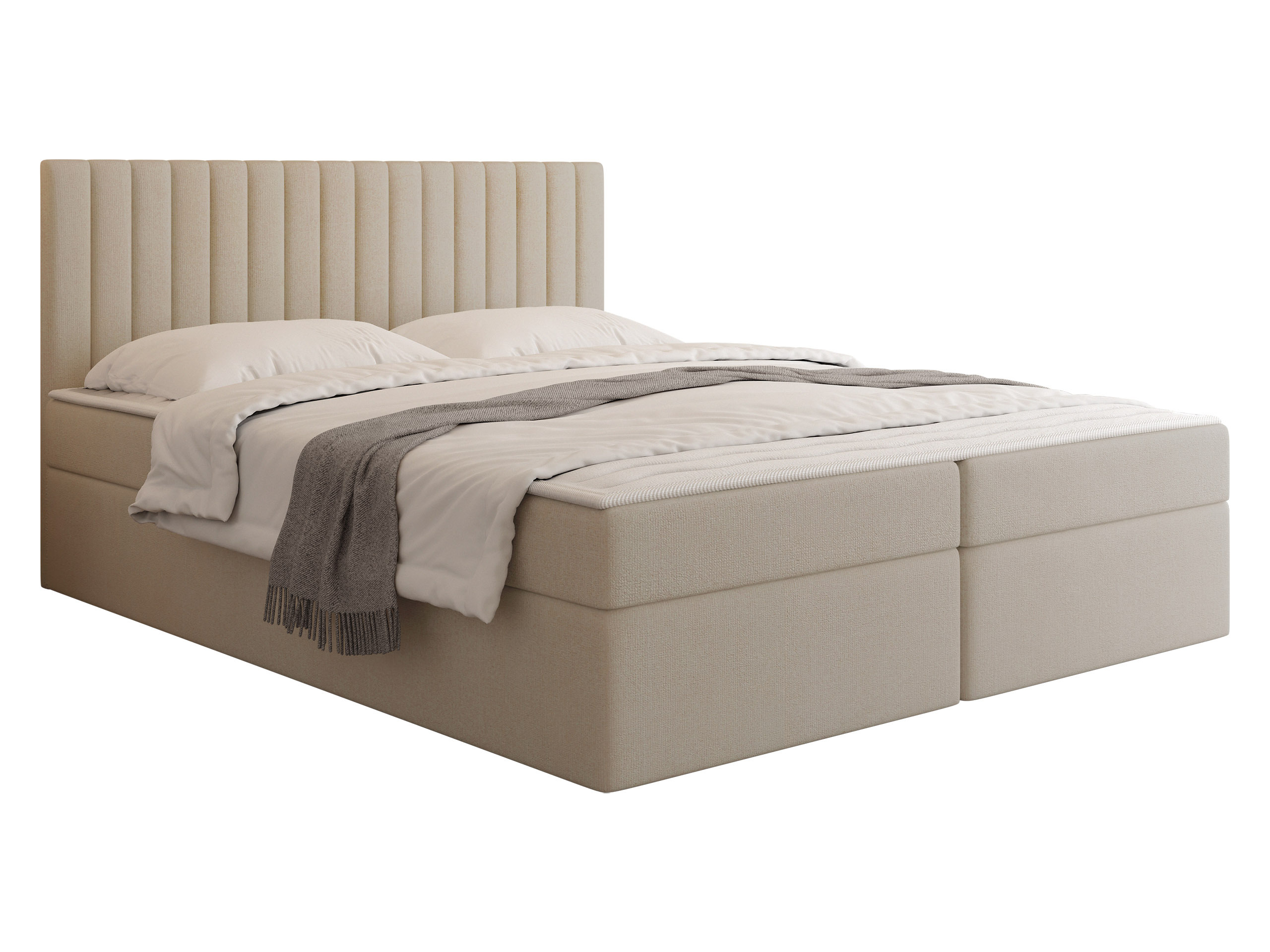 Boxspring postelja Comfivo 481 (Manila 02)