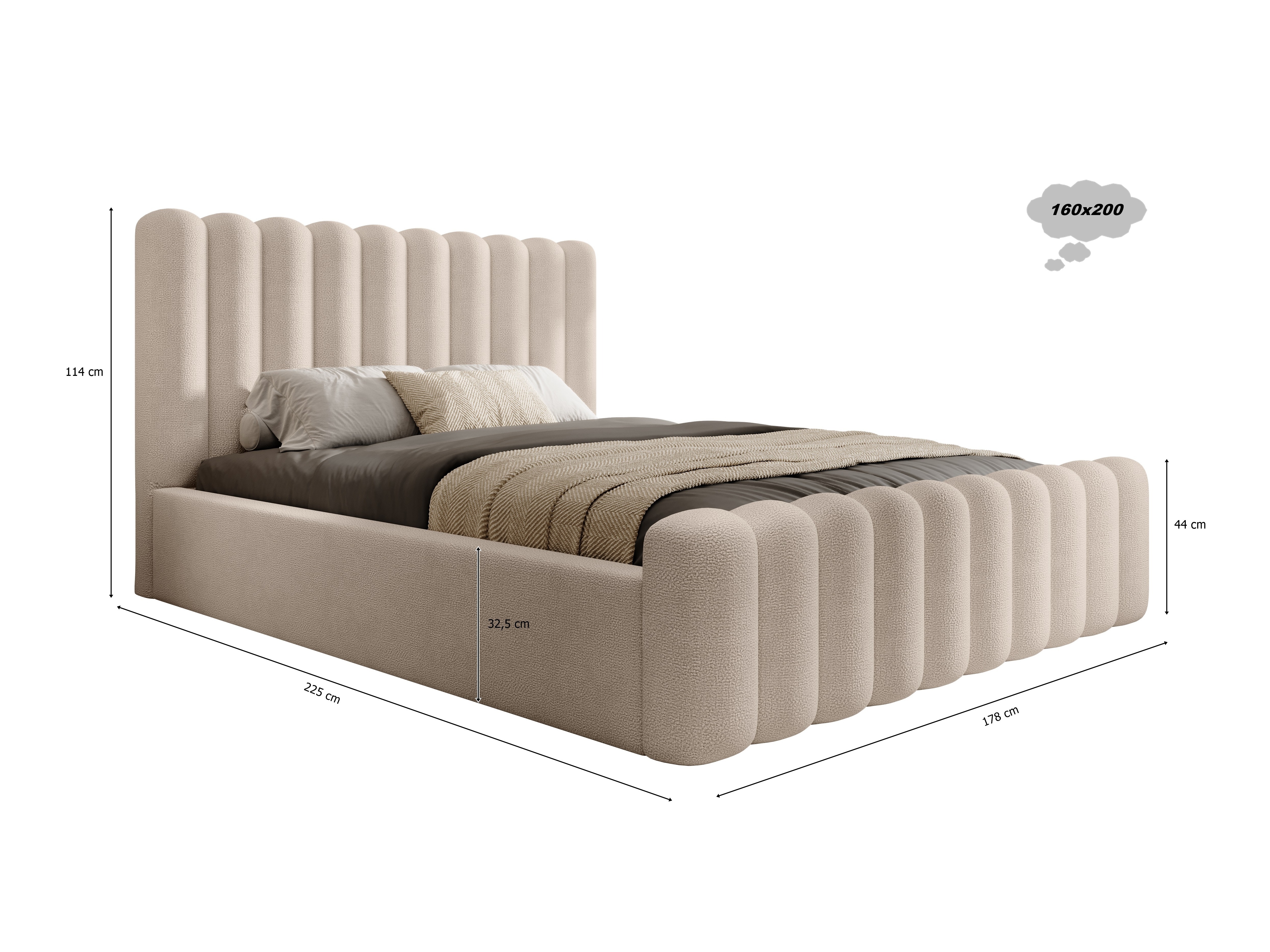 Postelja Hesperia 101 (Magic Velvet 2240)