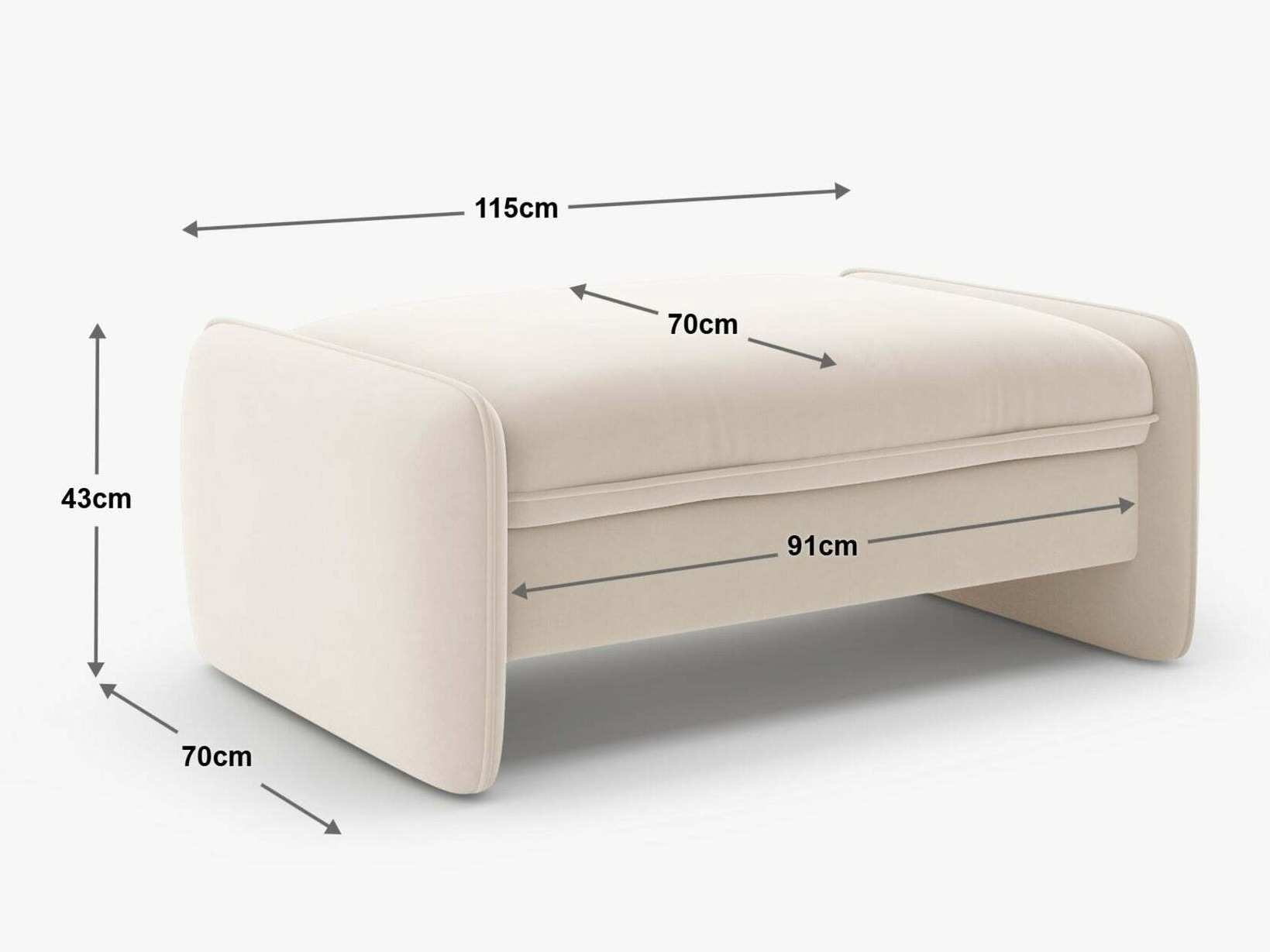 Klop z oblazinjenjem Romsero 103 (Silencio 60)