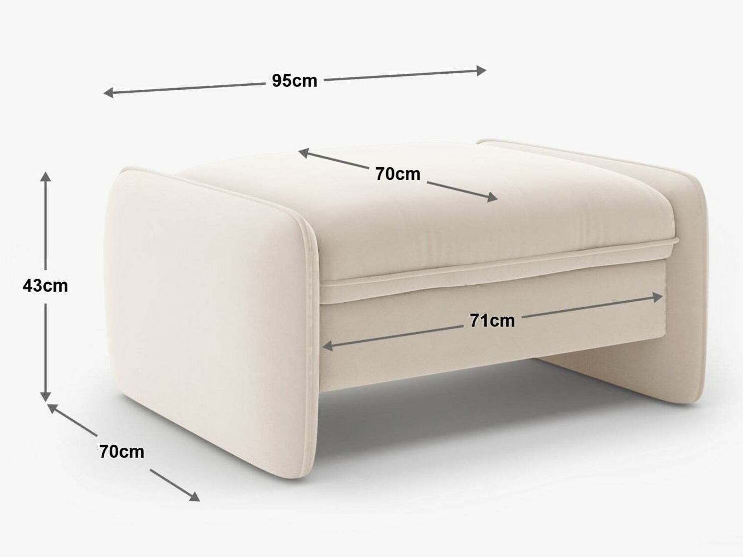 Tabure Romsero 104 (Magic Velvet 2299)