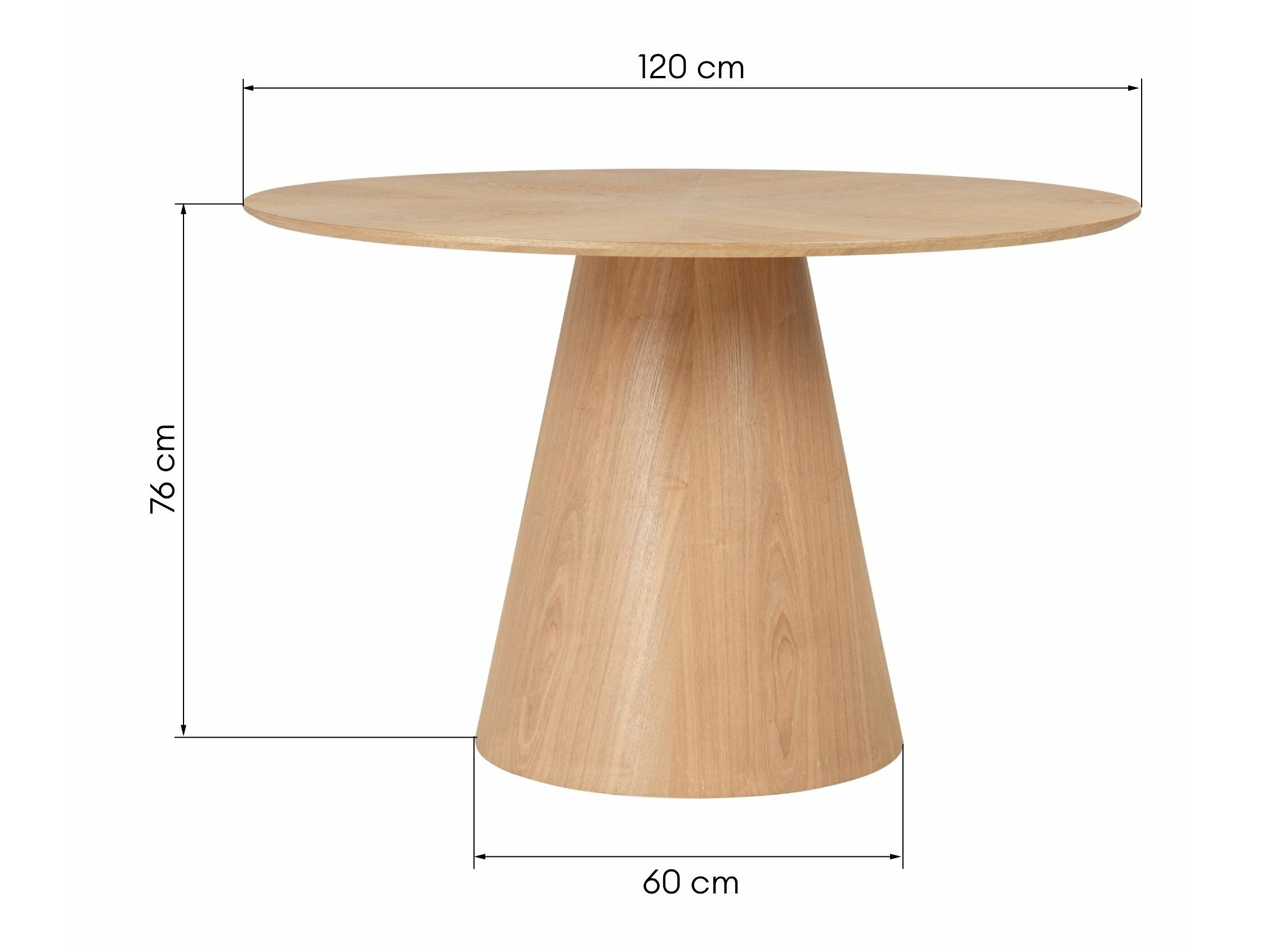 Miza Burleson 228 (Svetel les)