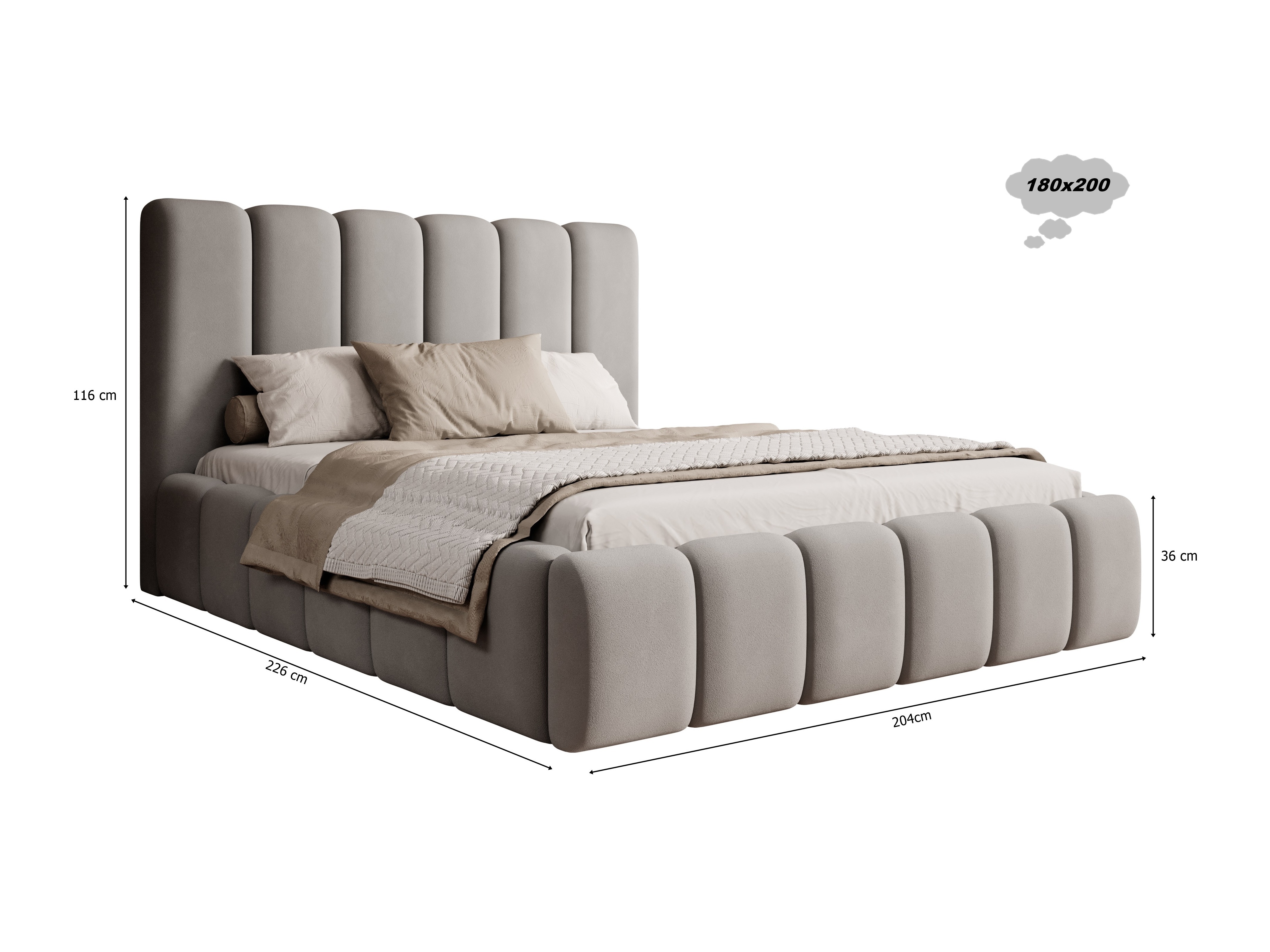 Postelja Hesperia 103 (Magic Velvet 2216)