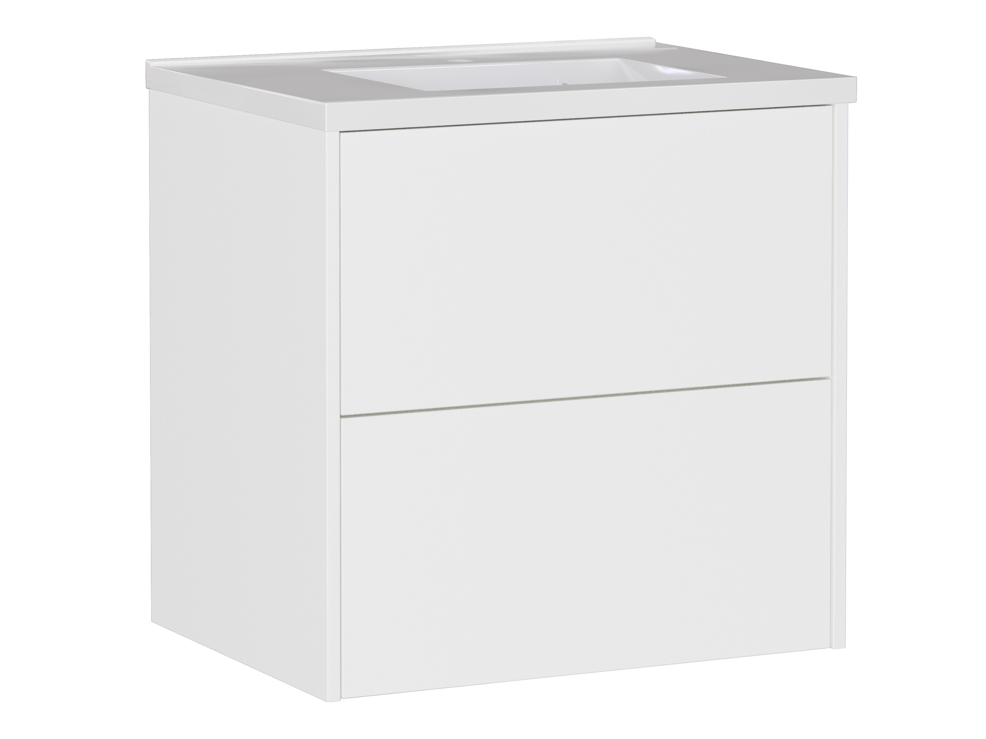 Viseča kopalniška omarica za umivalnik Sacramento 522 (Bela)