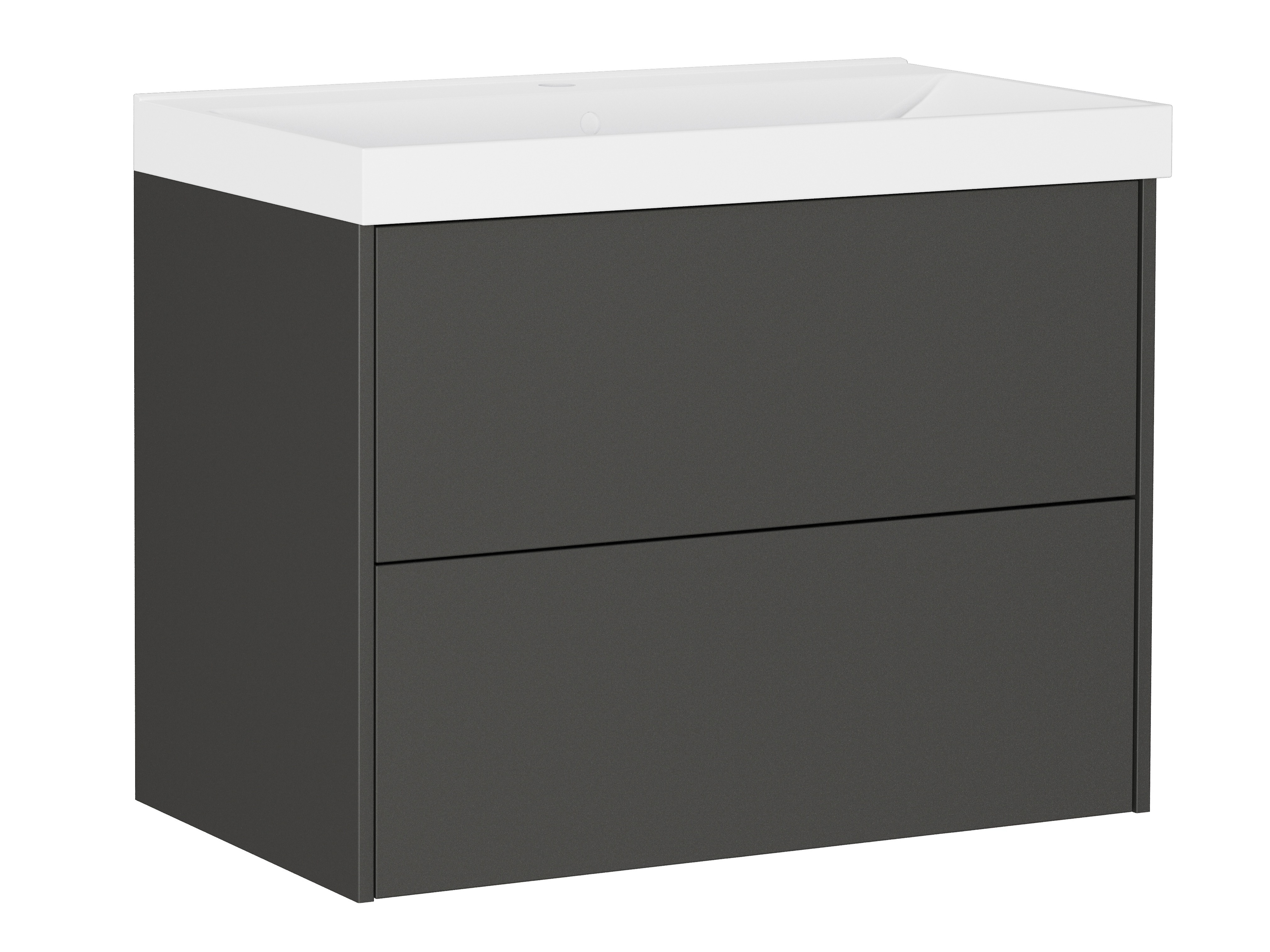 Viseča kopalniška omarica za umivalnik Sacramento 525 (Grafit)