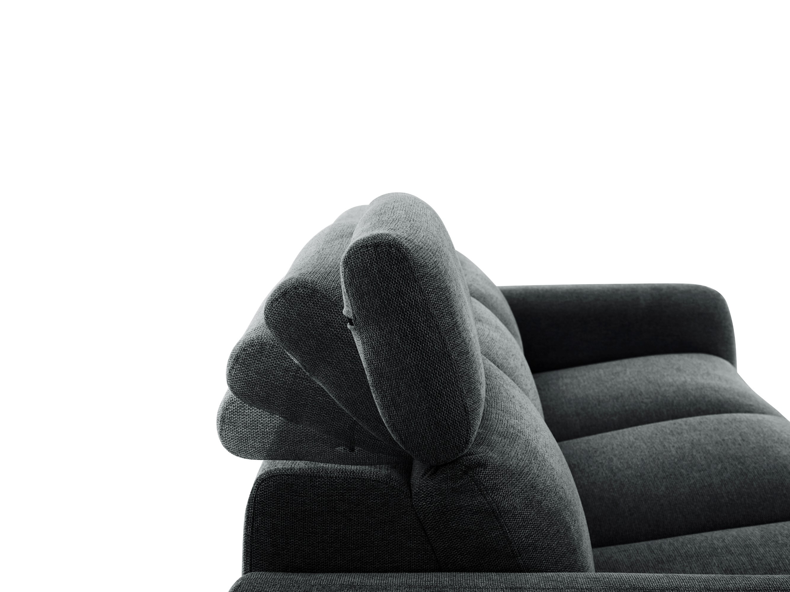 Kavč s počivalnikom Denton 1511 (Antracit)