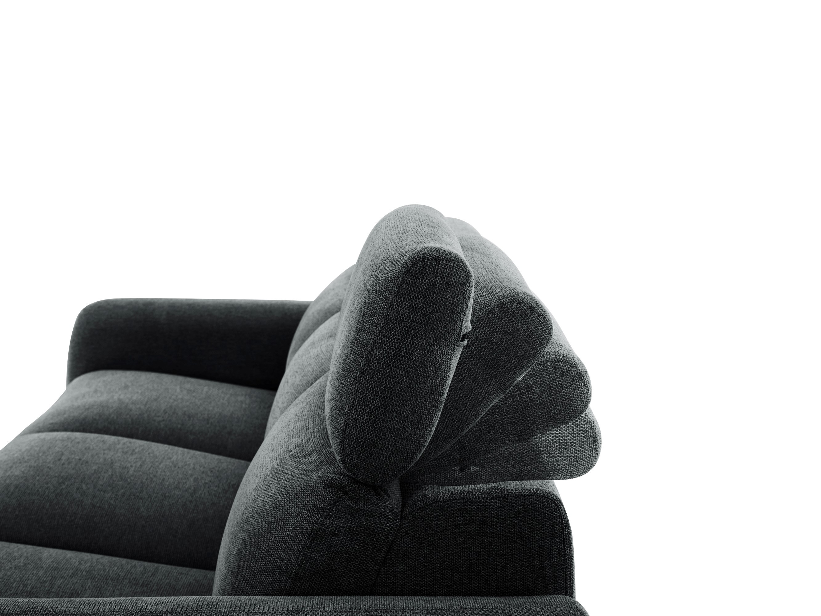 Kotna garnitura s počivalnikom Denton 1510 (Antracit)