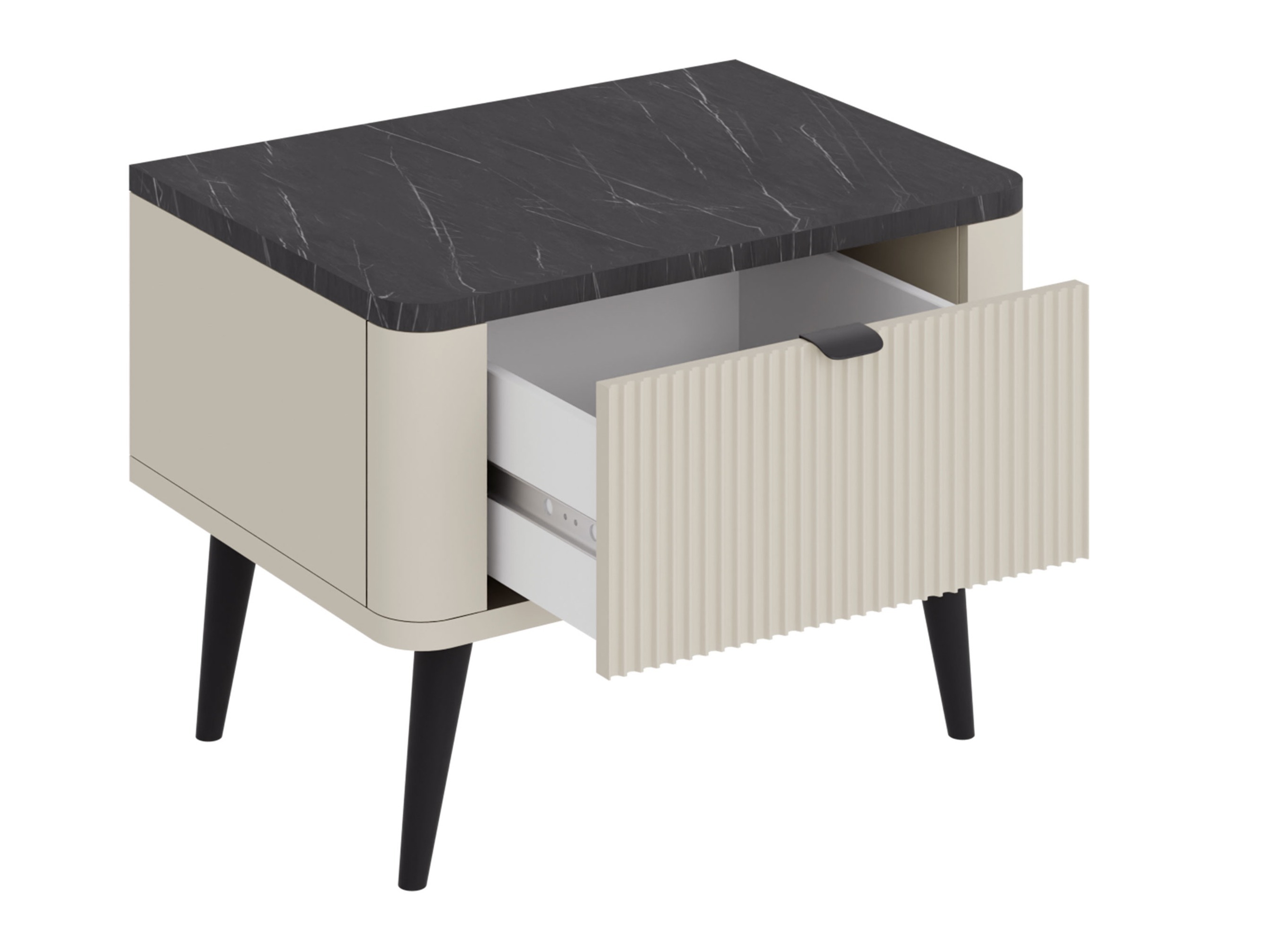 Nočna omarica Lufela 116 (Kašmir + Oreh)