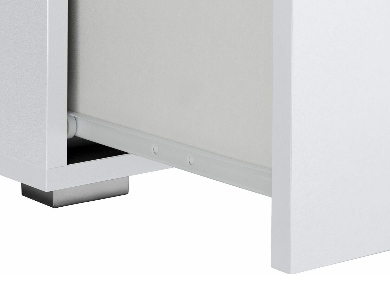 Prostostoječa kopalniška omarica za umivalnik Soncamu 110 (Bela)