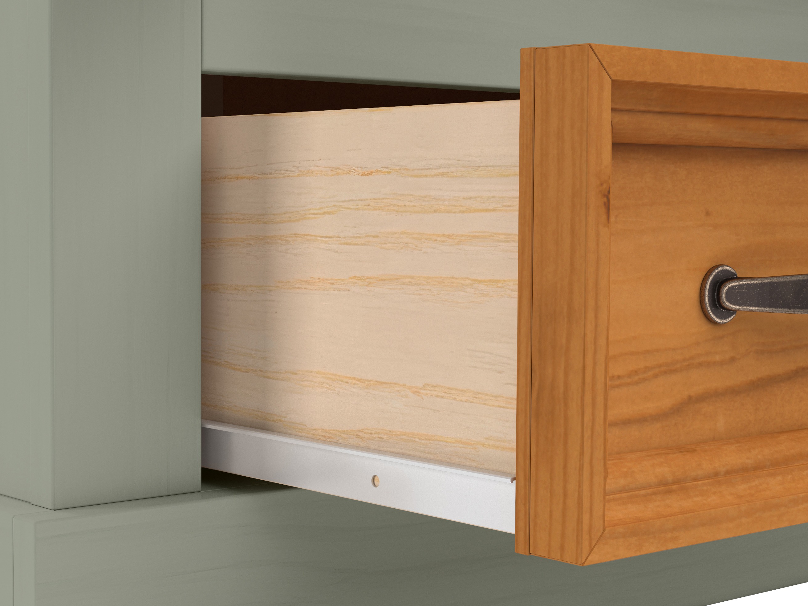 Garderobna omara Tolelio 124 (Zelena + Bor)