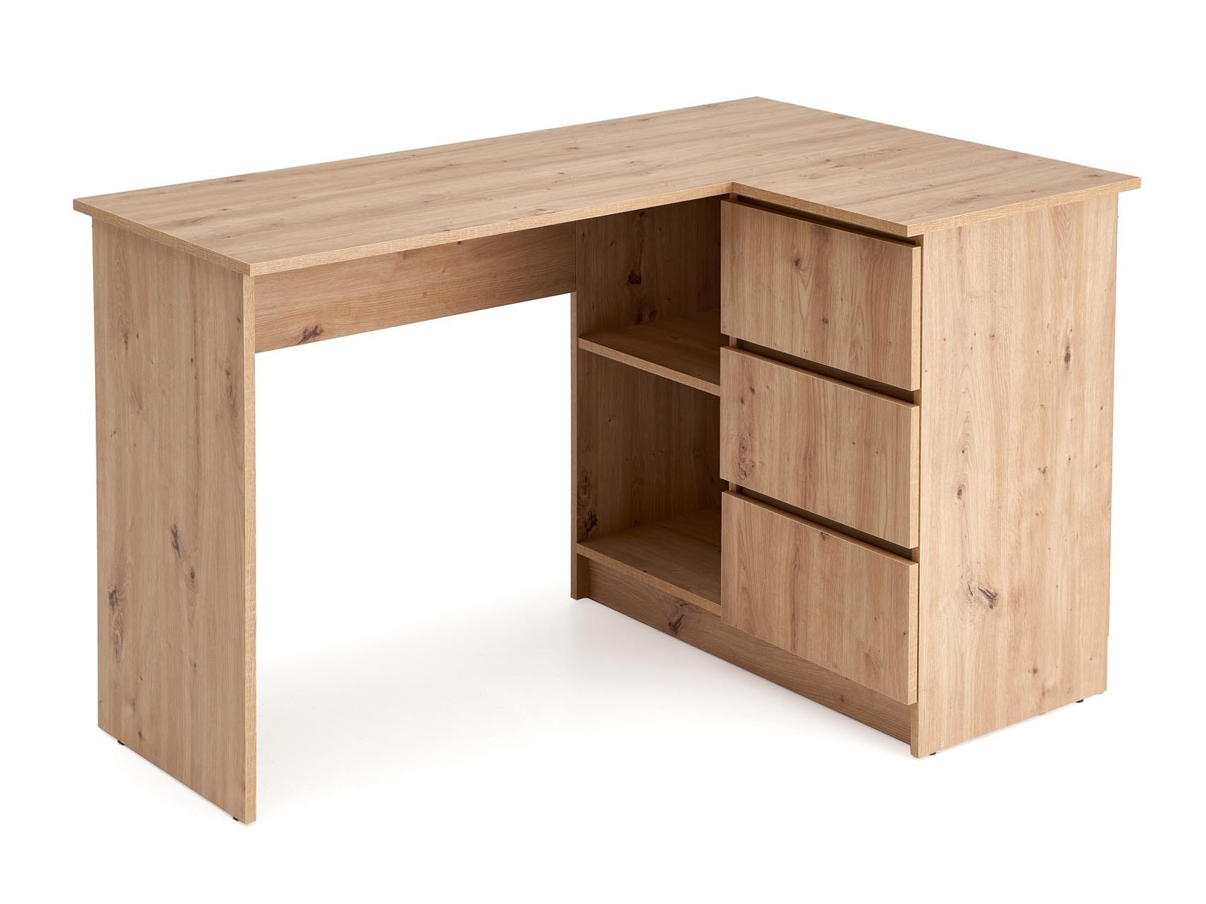 Kotna pisalna miza Houston 1950 (Artisan hrast)