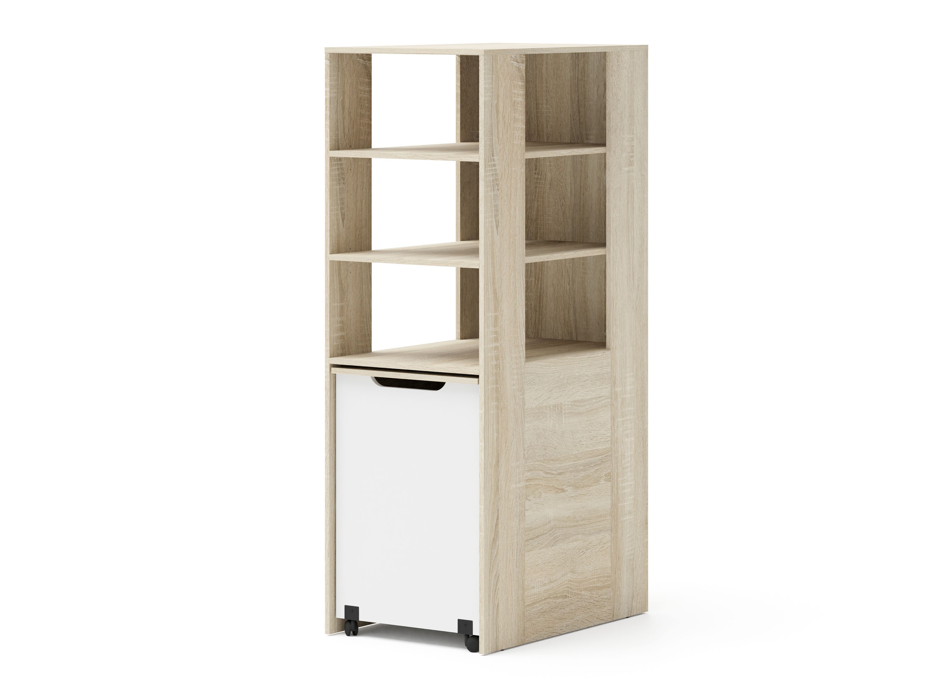 Pisalna miza Elitenu 100 (Sonoma hrast + Bela)