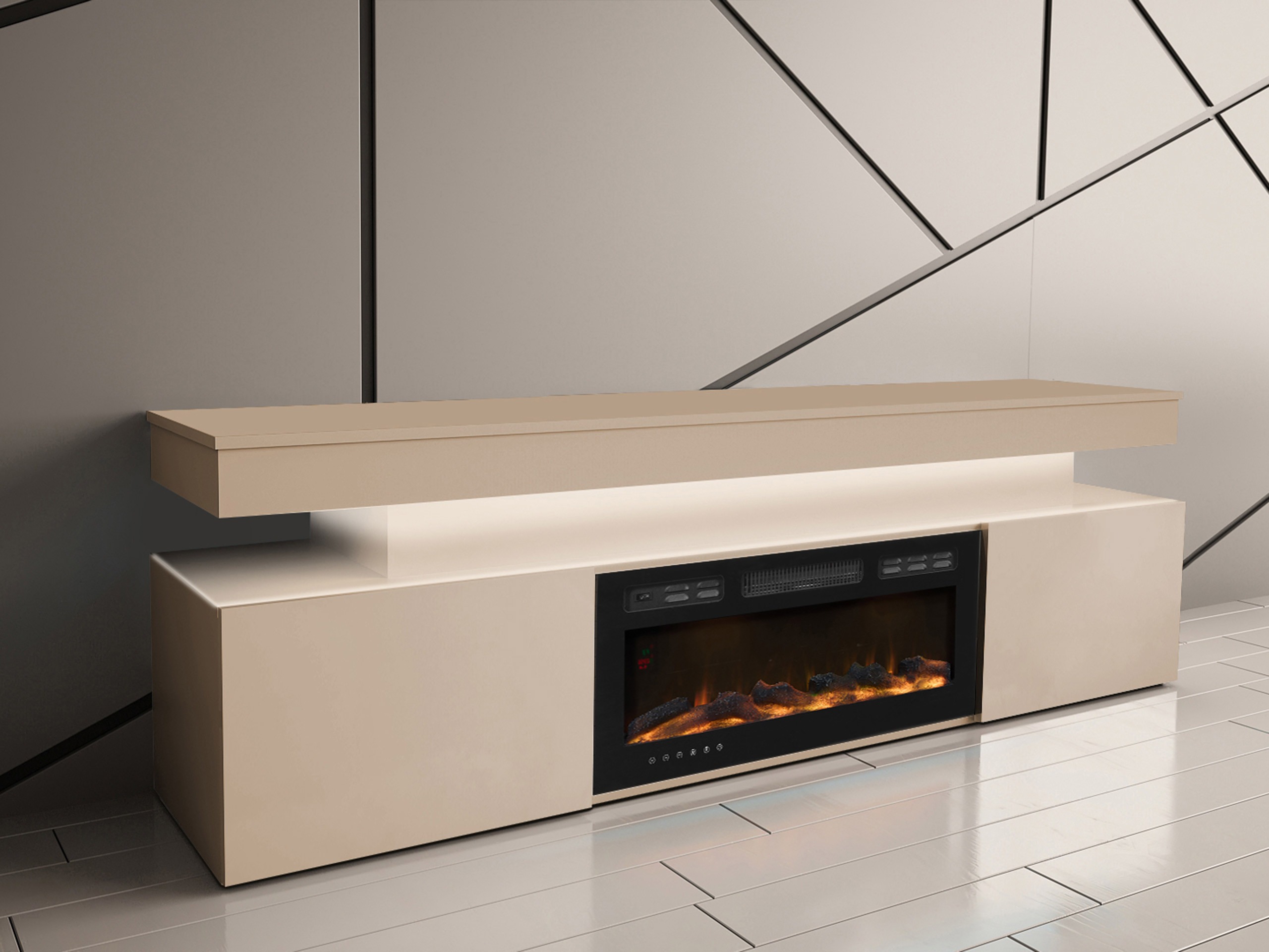 TV-omarica Monfero 104 (Svetlo rjava)