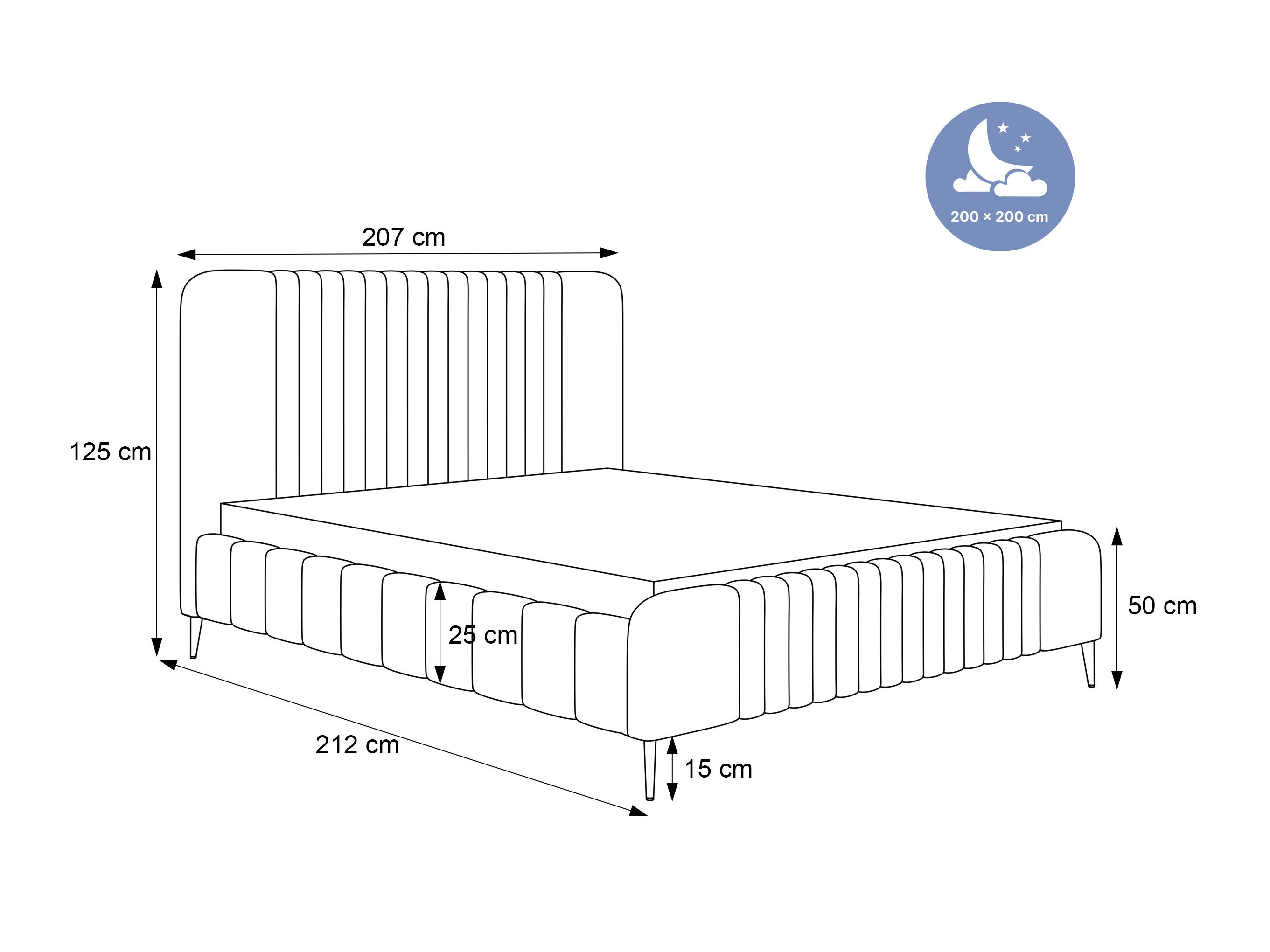 Postelja Hesperia 109 (Dream Velvet 202.24)