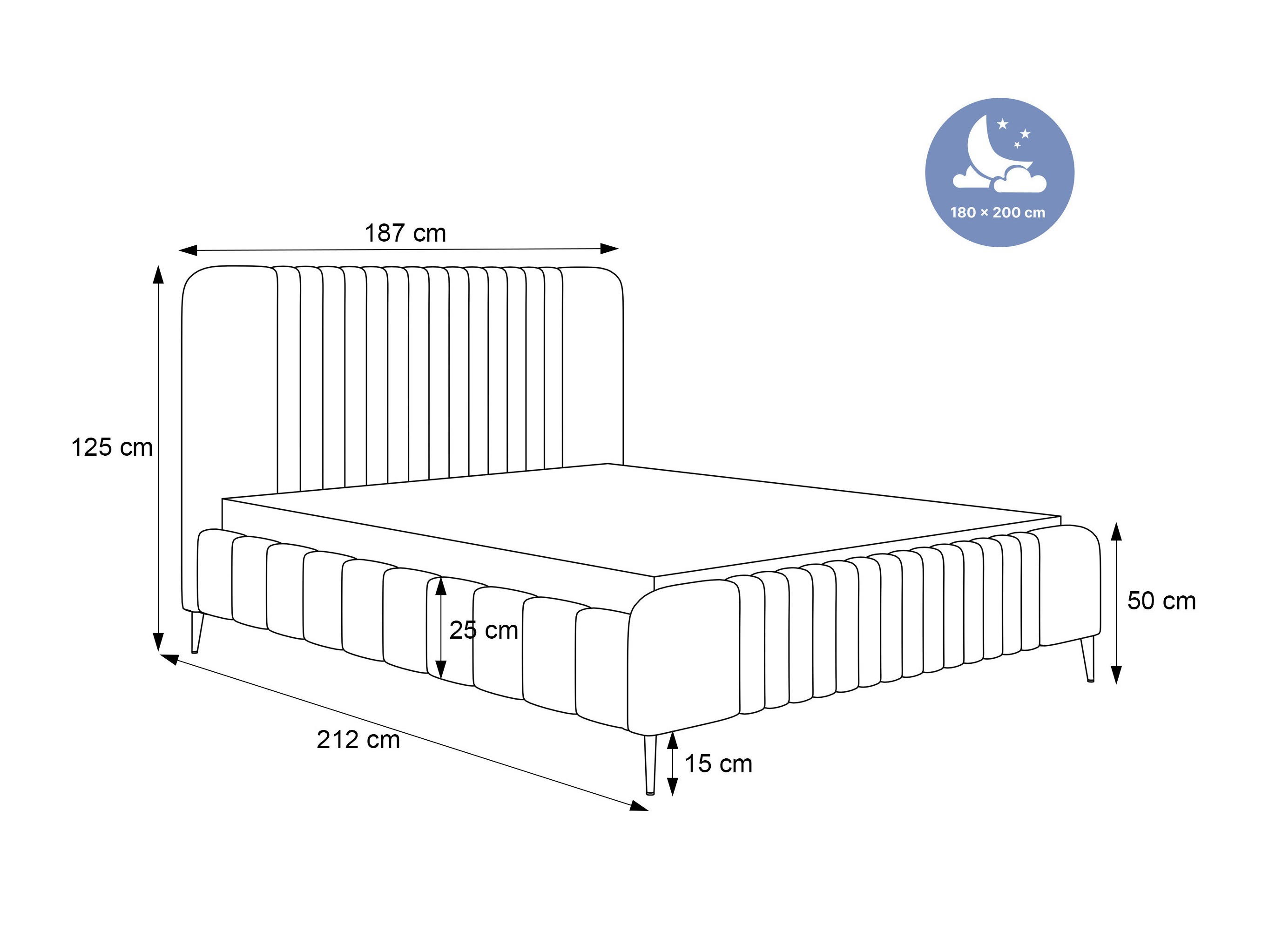 Postelja Hesperia 109 (Dream Velvet 202.30)