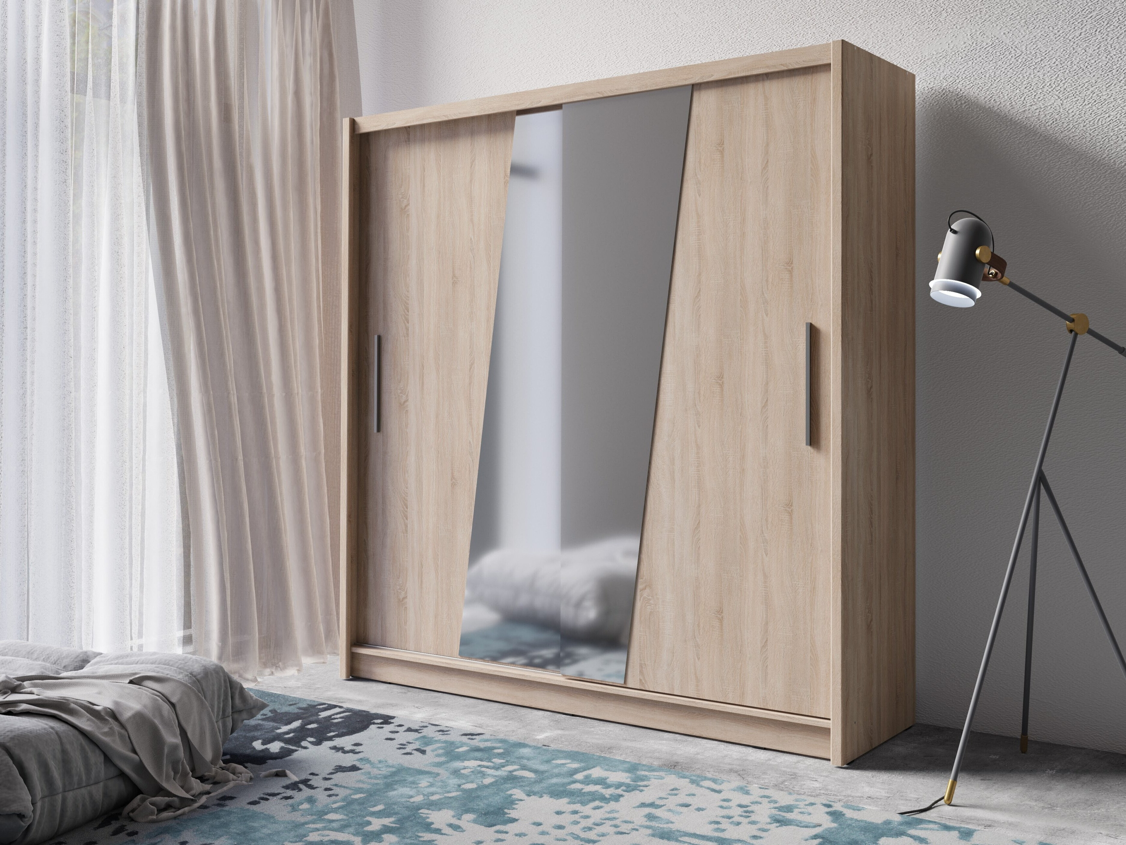 Garderobna omara Baytown 143 (Sonoma hrast)