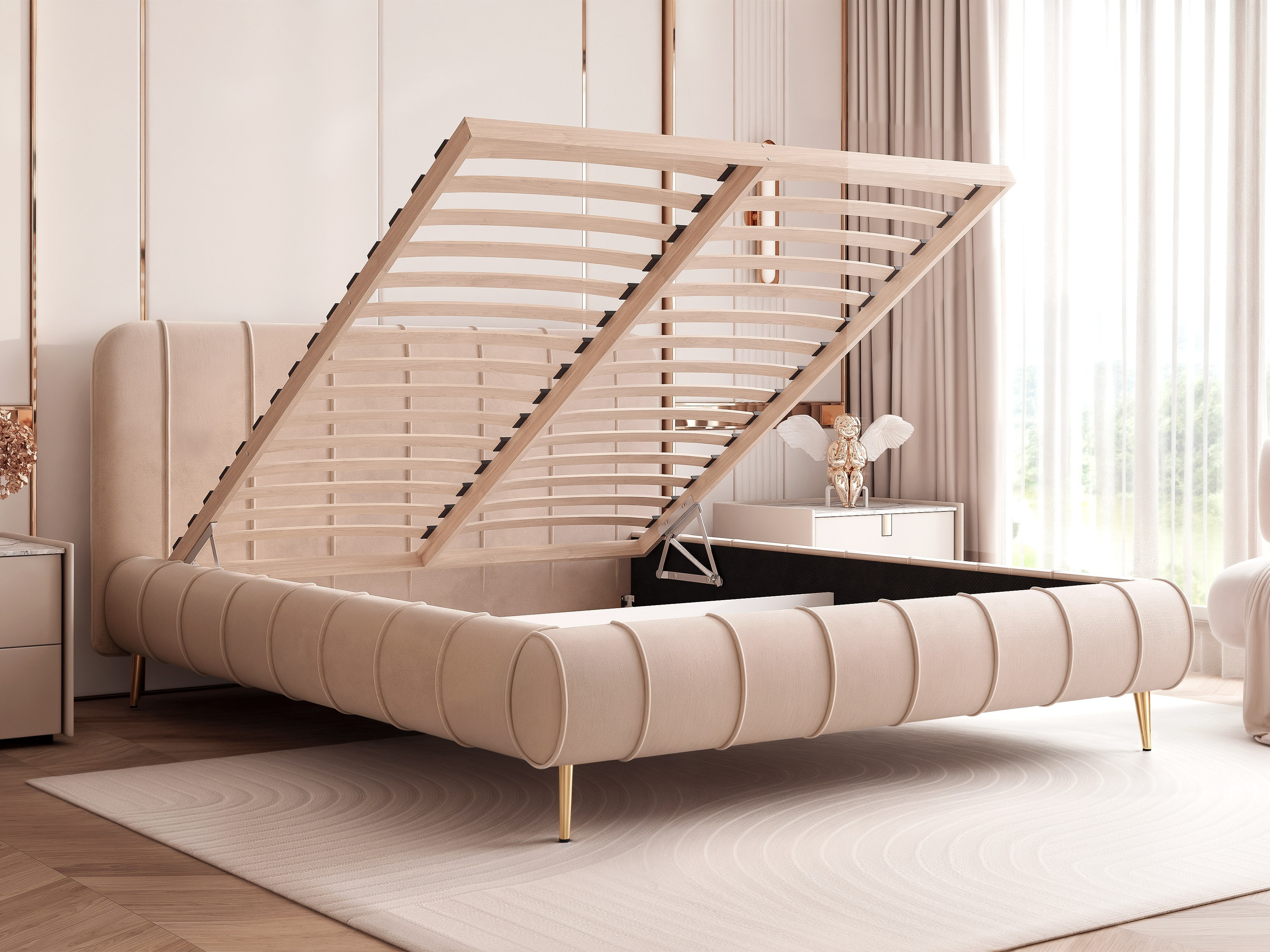 Postelja Hesperia 111 (Dream Velvet 202.12)
