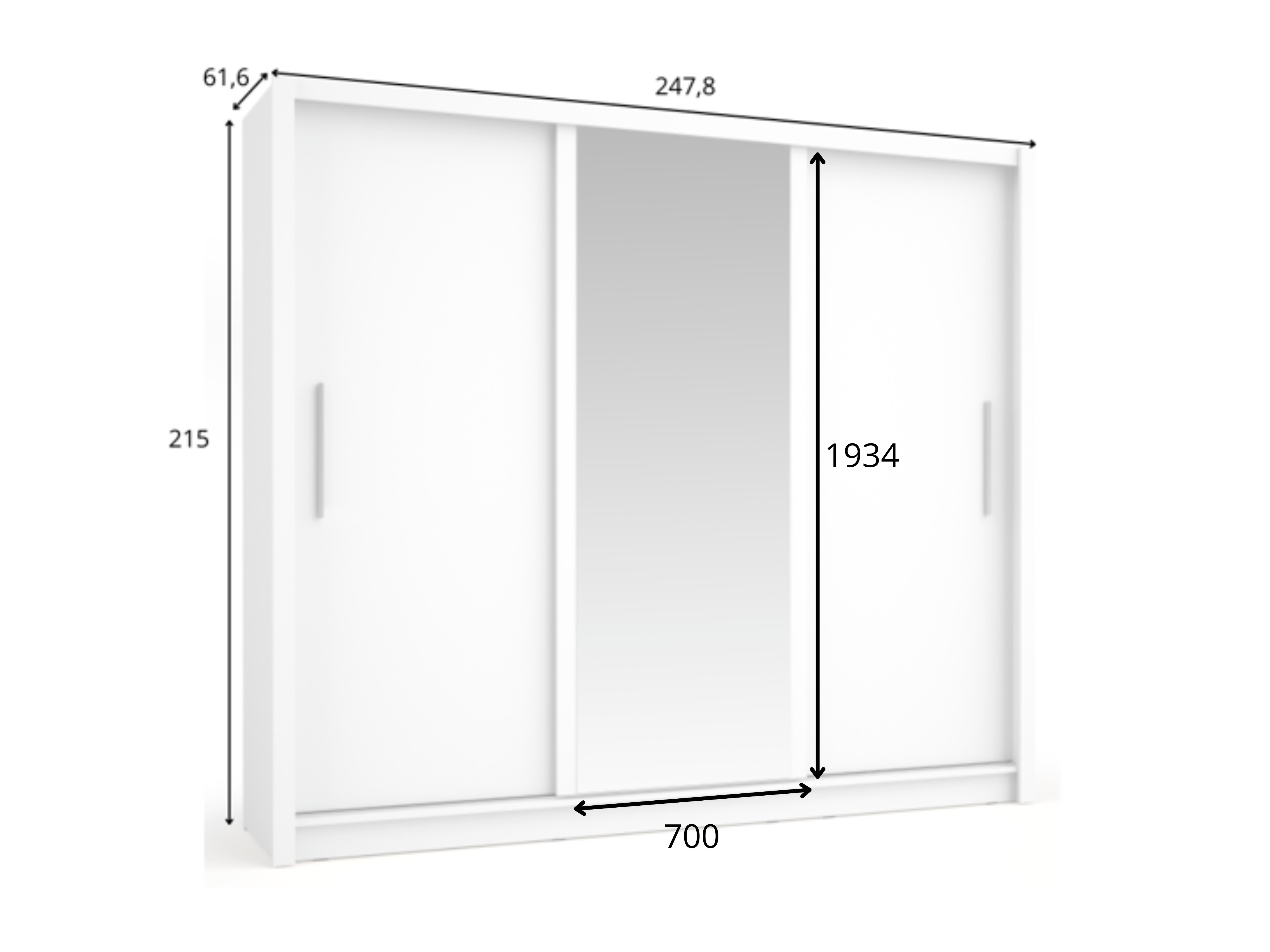 Garderobna omara Baytown 141 (Sonoma hrast)