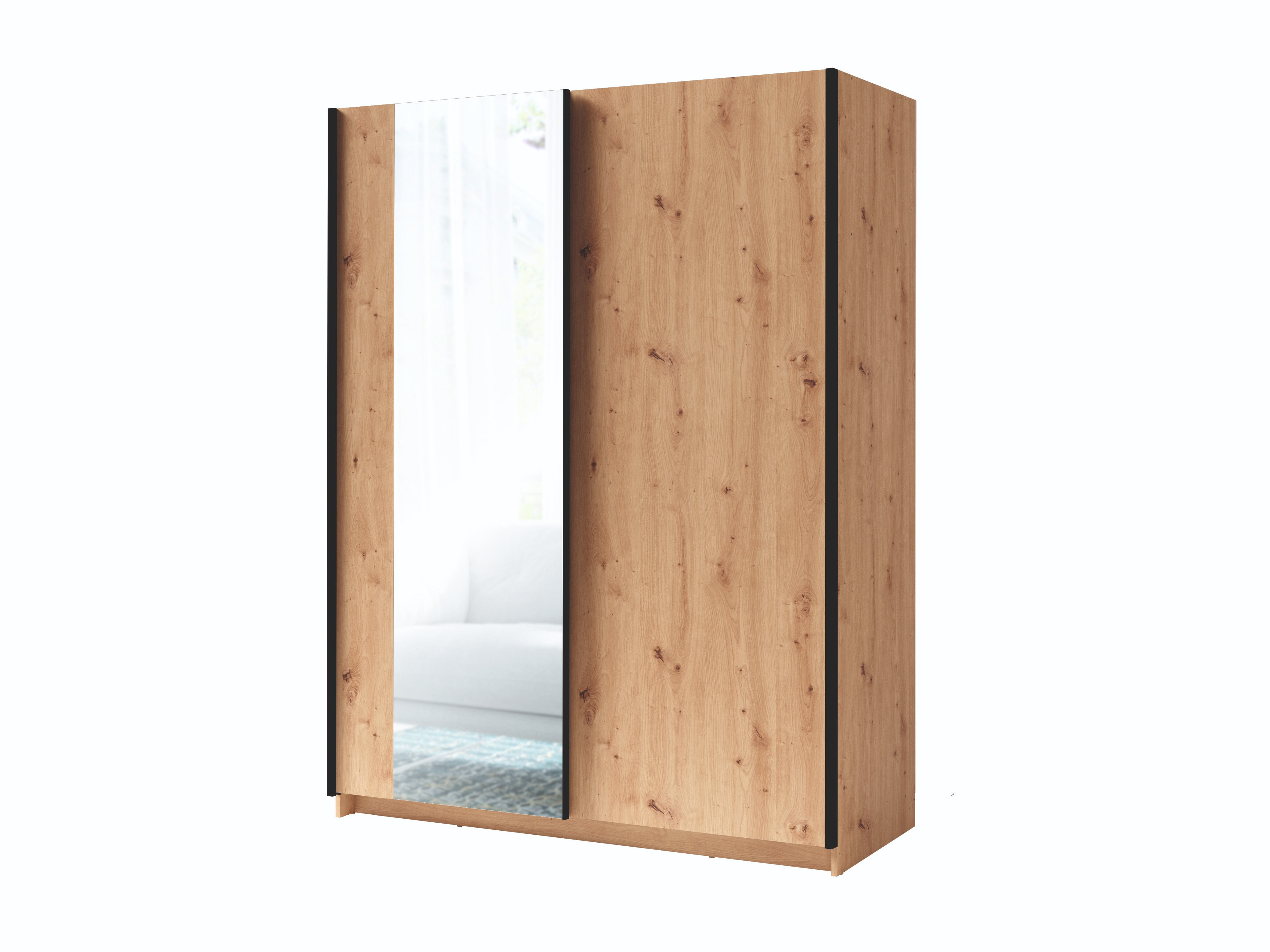 Garderobna omara Baytown 146 (Artisan hrast)