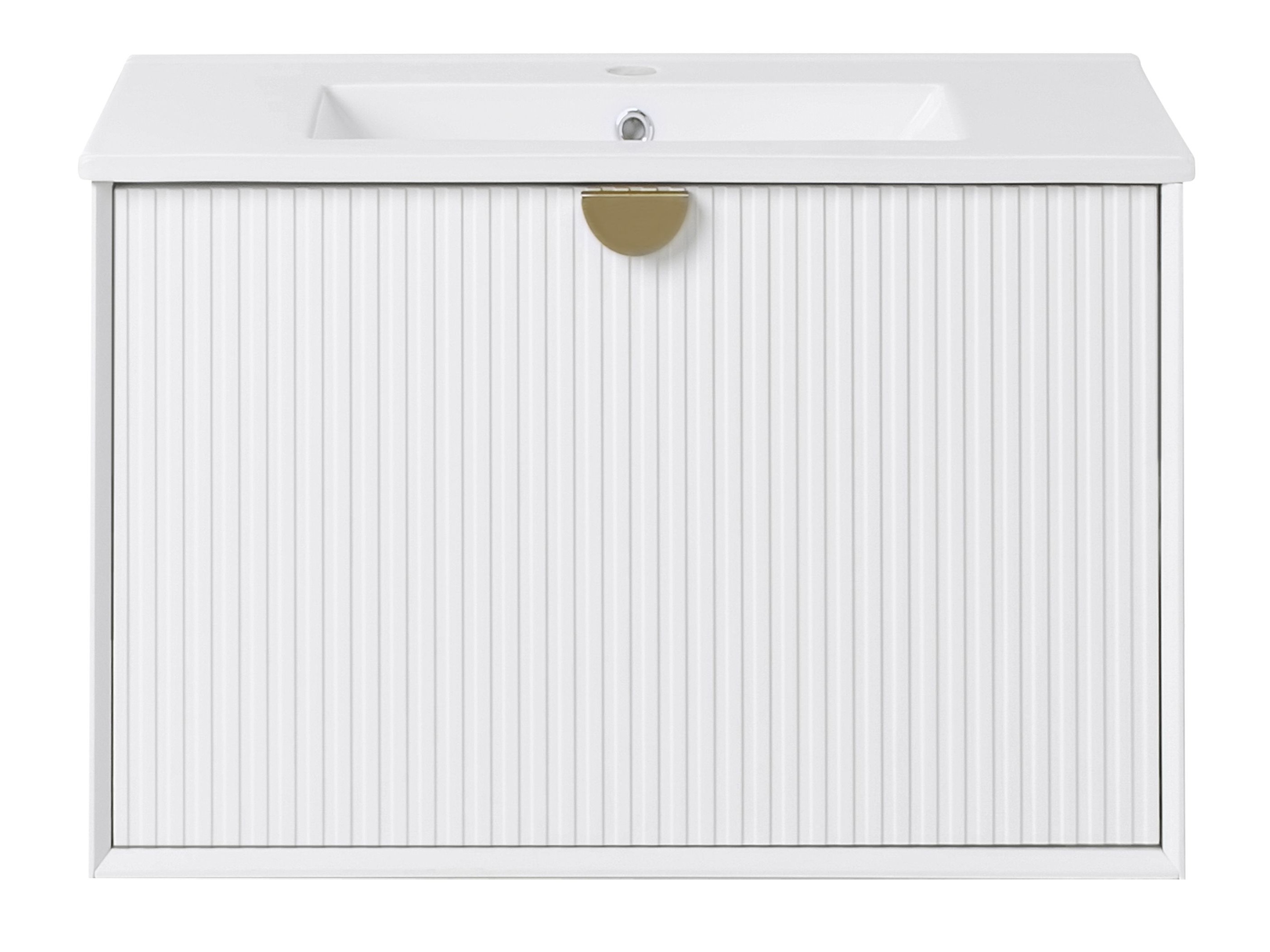 Viseča kopalniška omarica za umivalnik Berwyn 2870 (Bela)